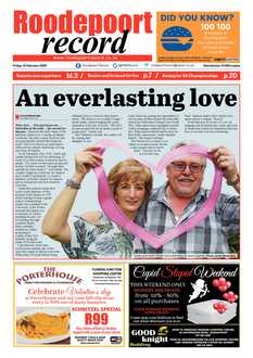 Roodepoort Record 14 February 2020