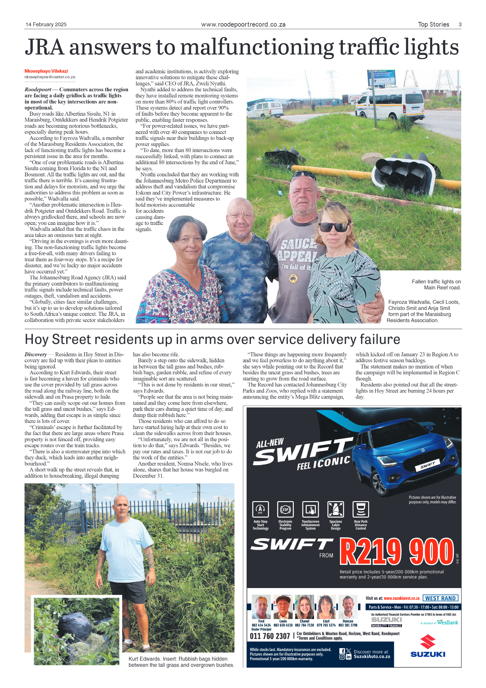 Roodepoort Record 14 February 2025 page 3