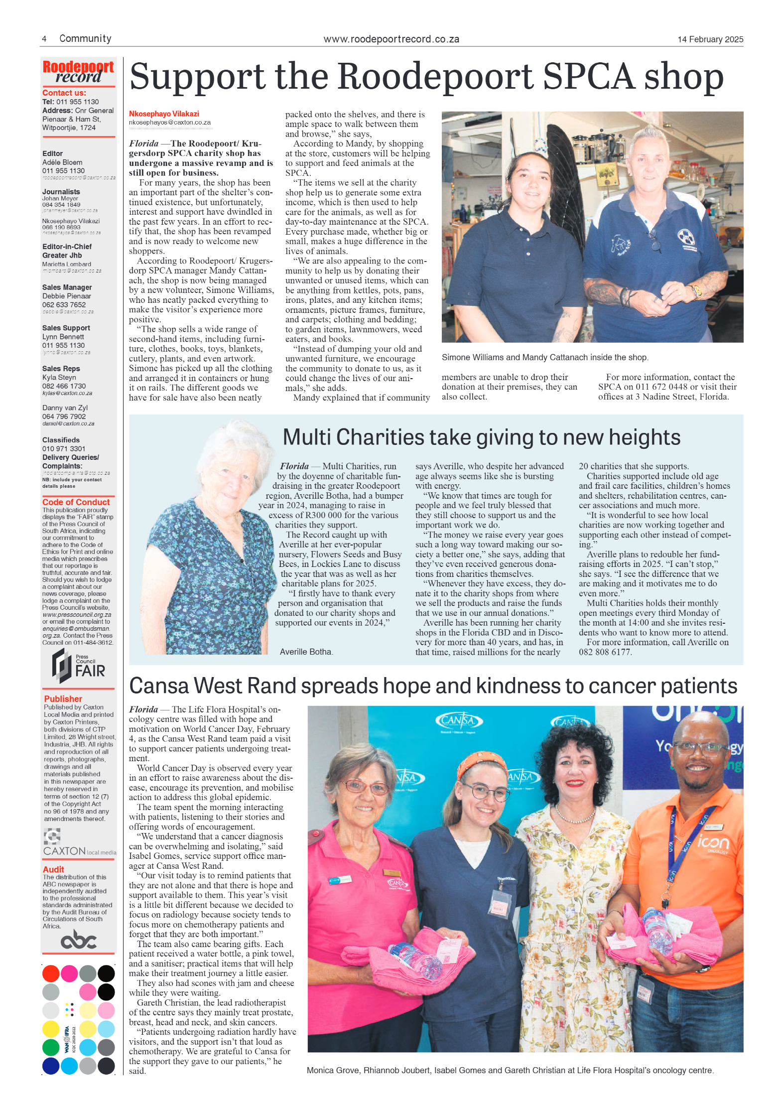 Roodepoort Record 14 February 2025 page 4