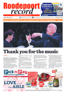 Roodepoort Record 14 February 2025