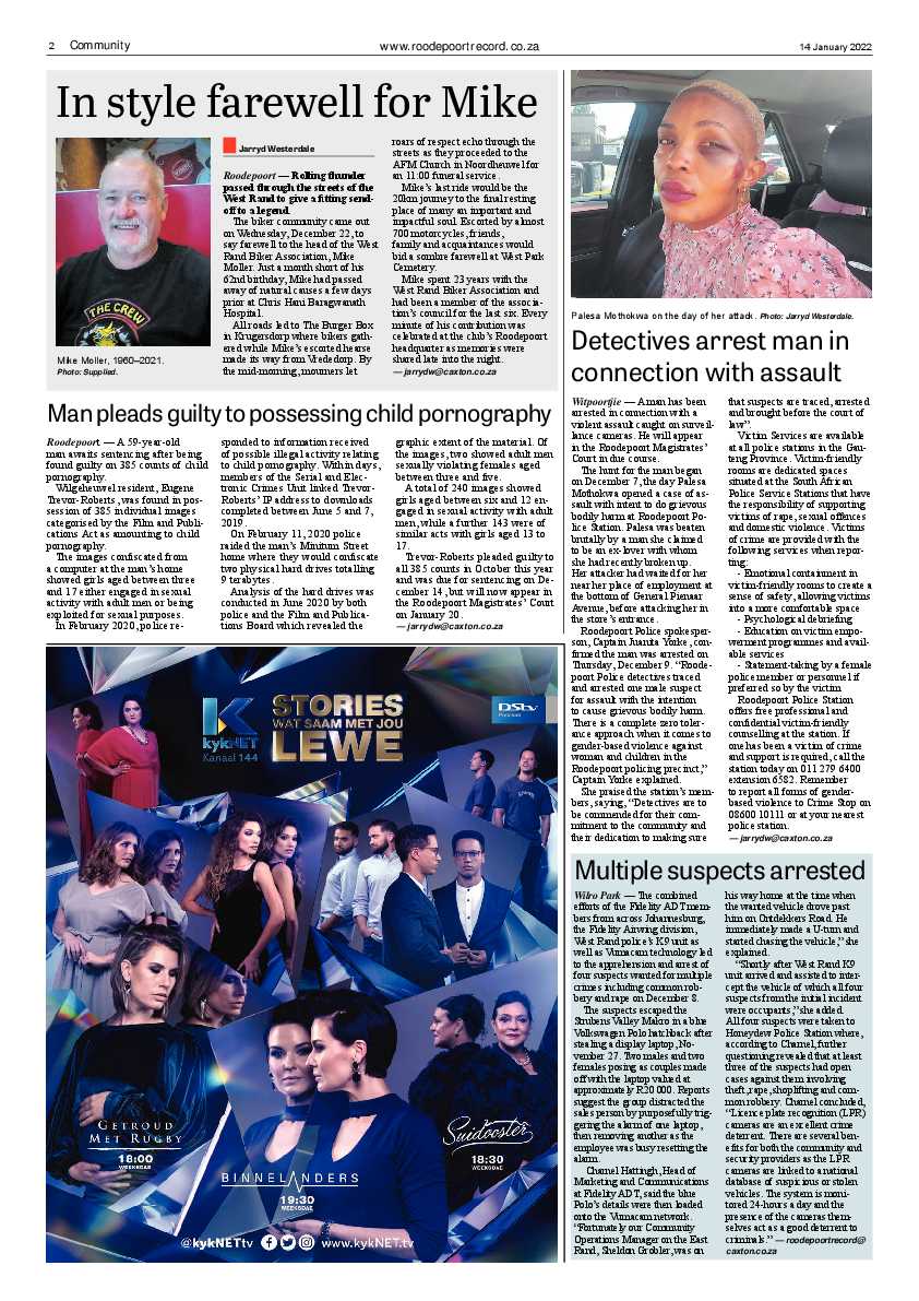 Roodepoort Record 14 January 2022 page 2