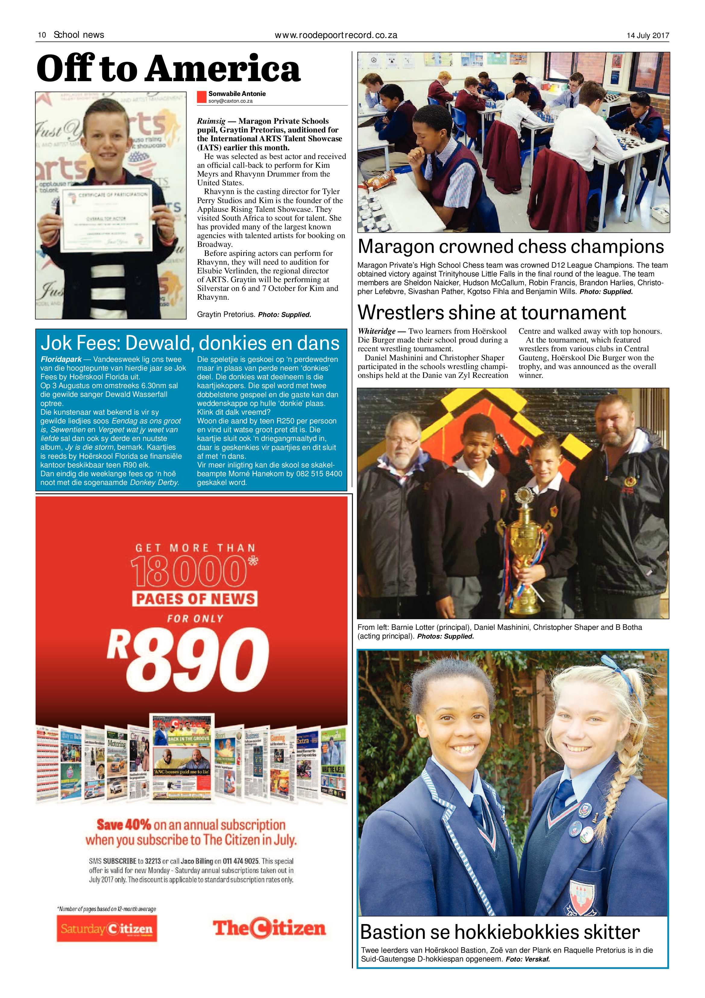 Roodepoort Record 14 July 2017 page 10