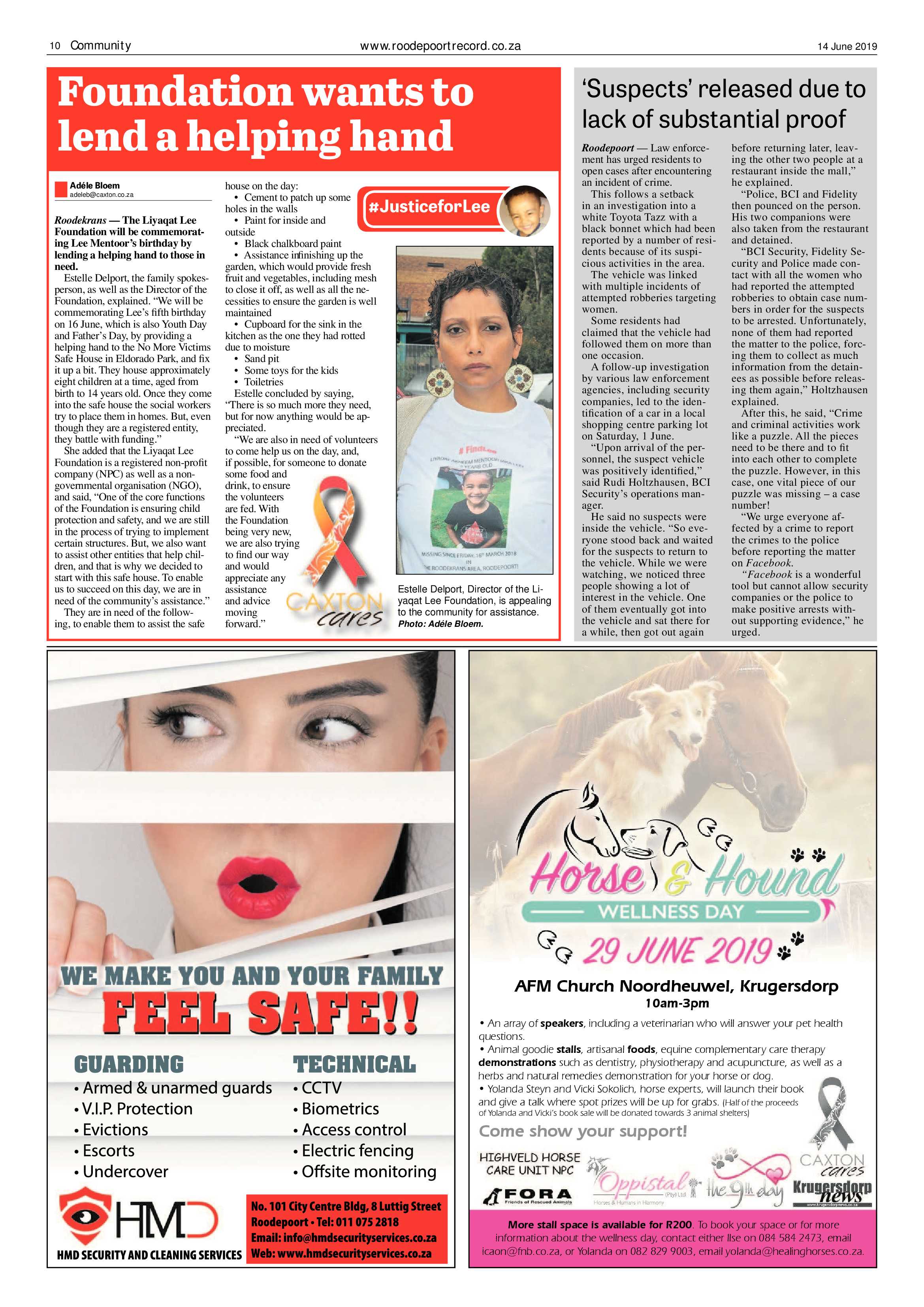 Roodepoort Record 14 June 2019 page 10