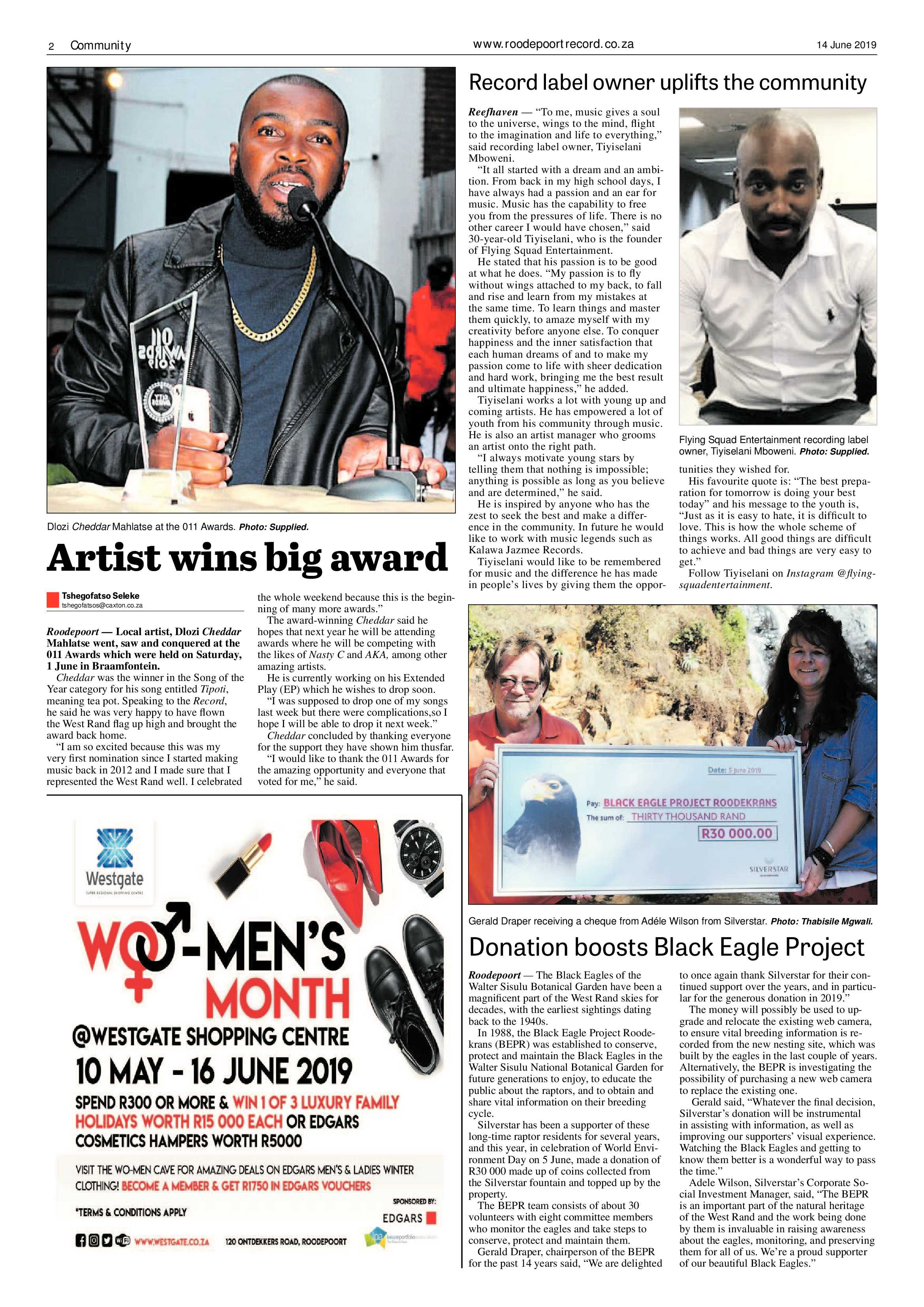 Roodepoort Record 14 June 2019 page 2
