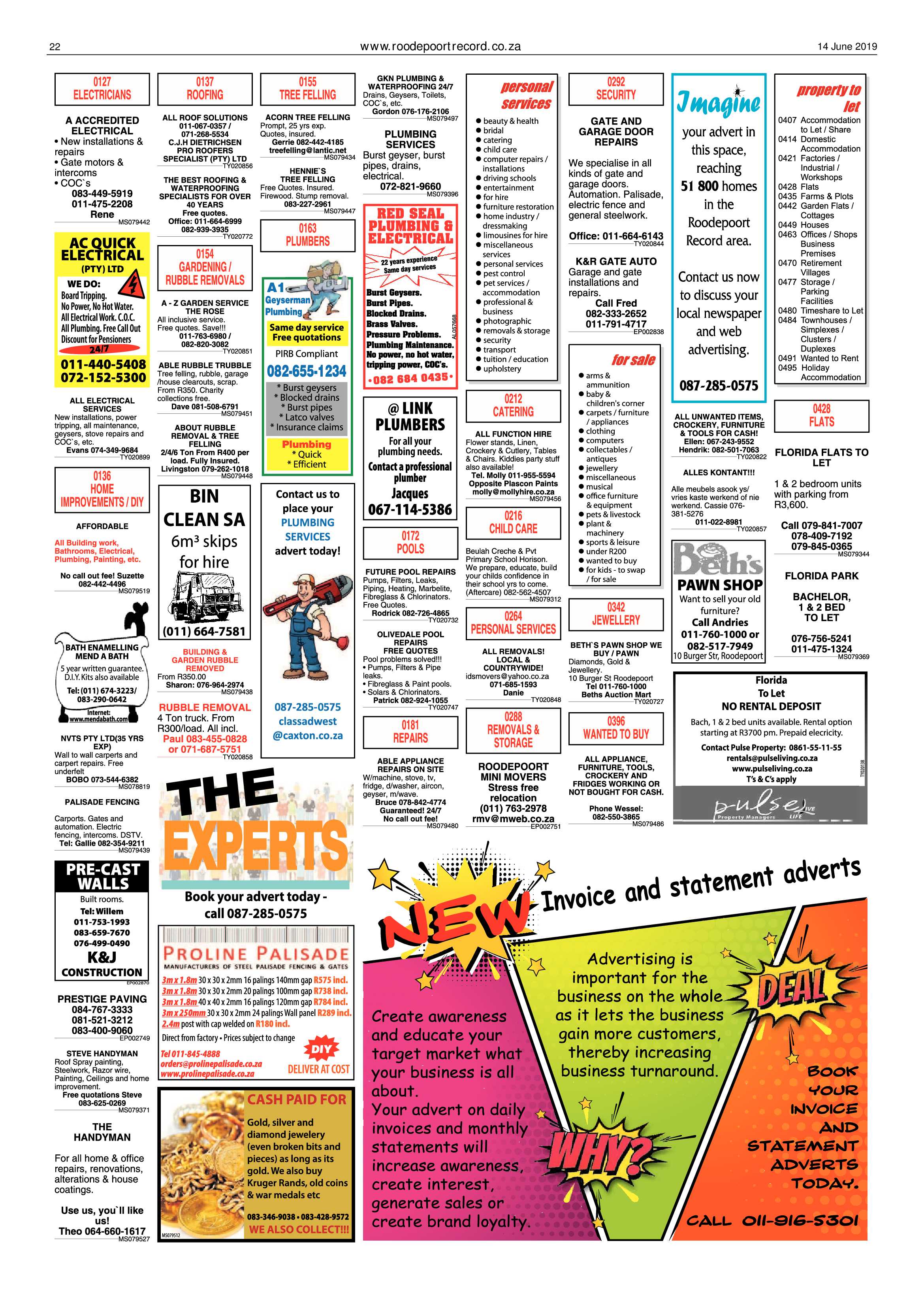 Roodepoort Record 14 June 2019 page 22