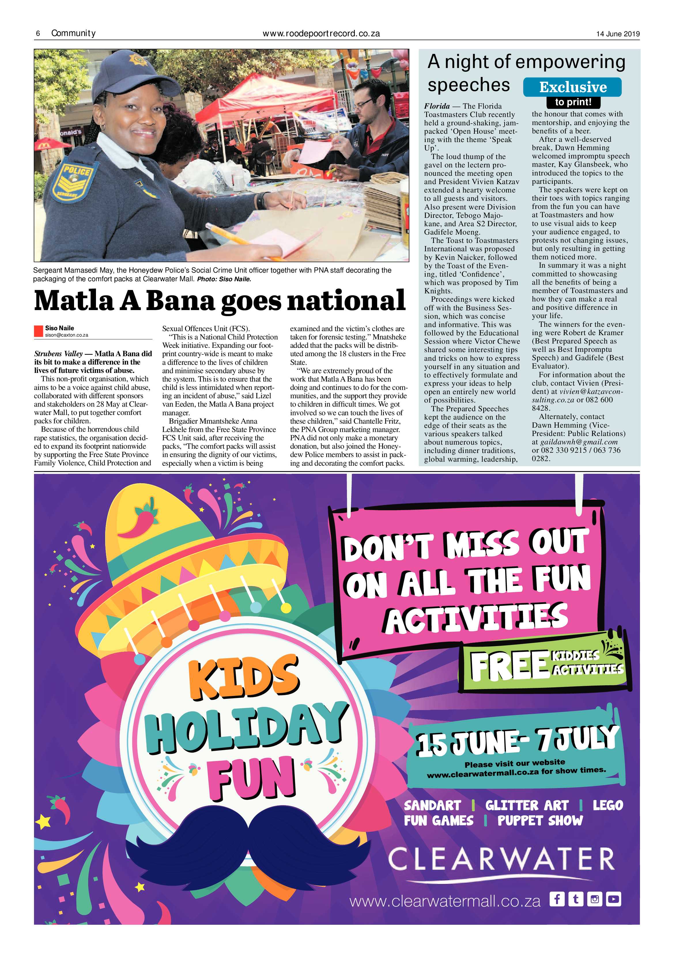 Roodepoort Record 14 June 2019 page 6