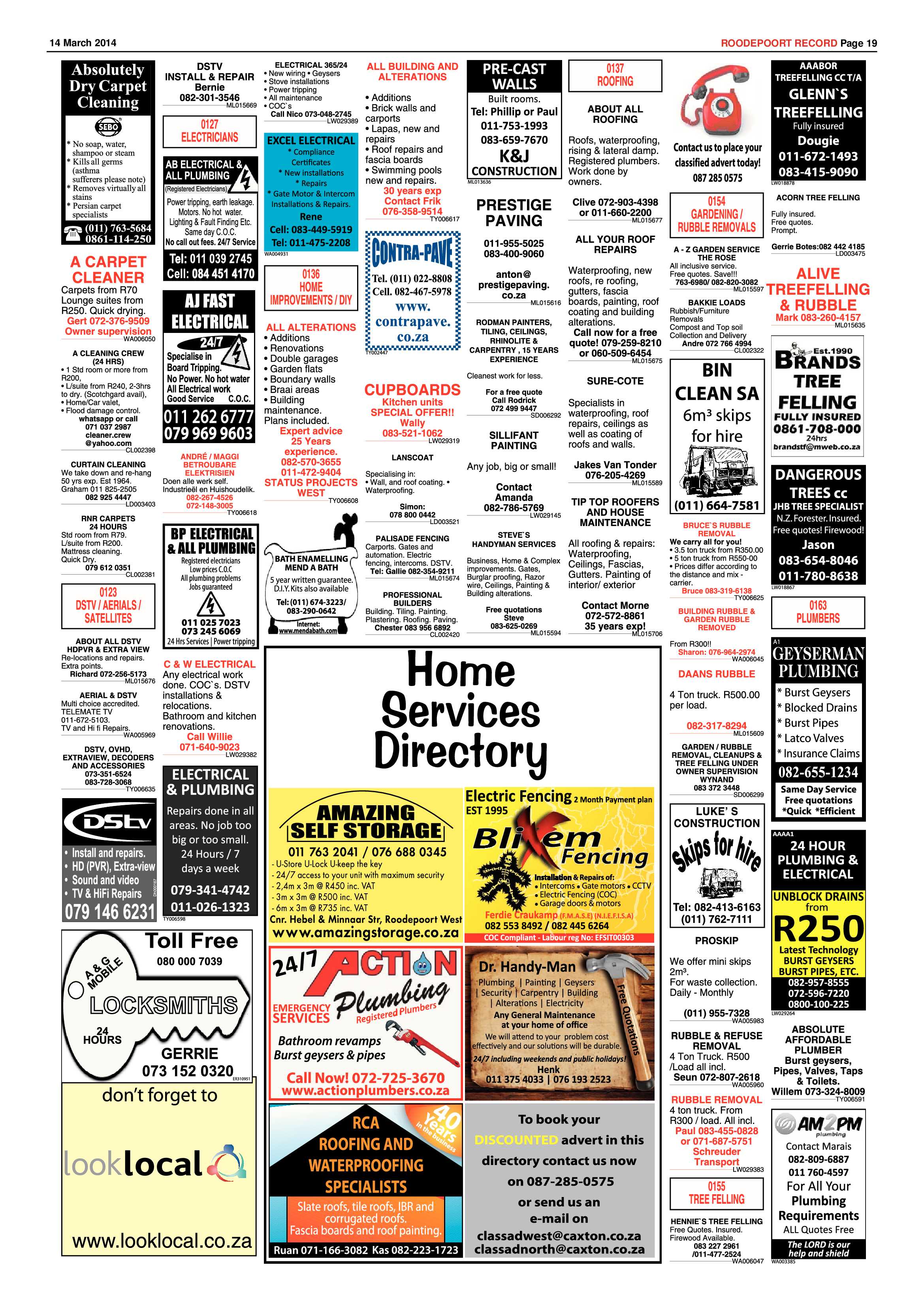 Roodepoort Record 14 March 2014 page 19