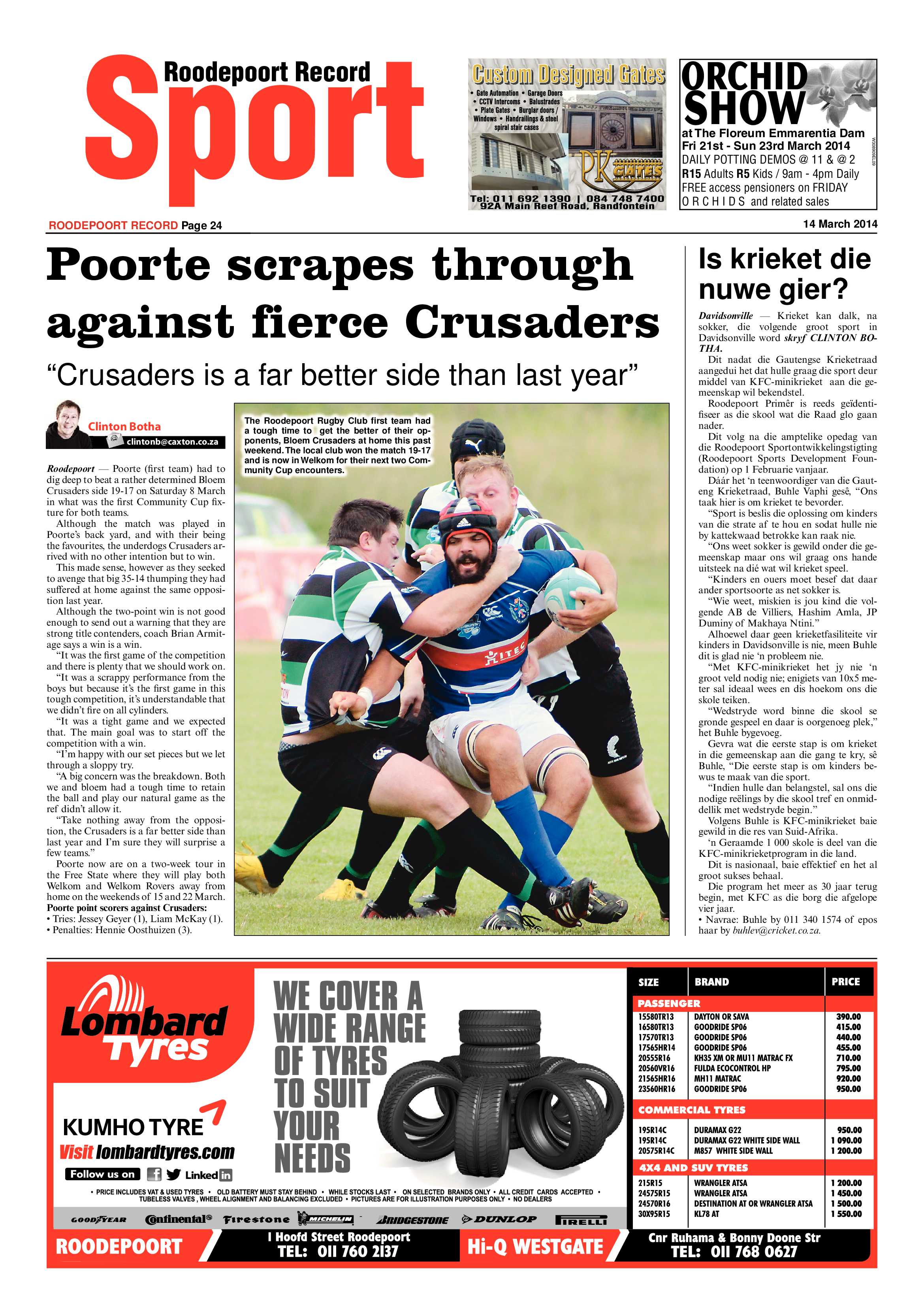 Roodepoort Record 14 March 2014 page 24