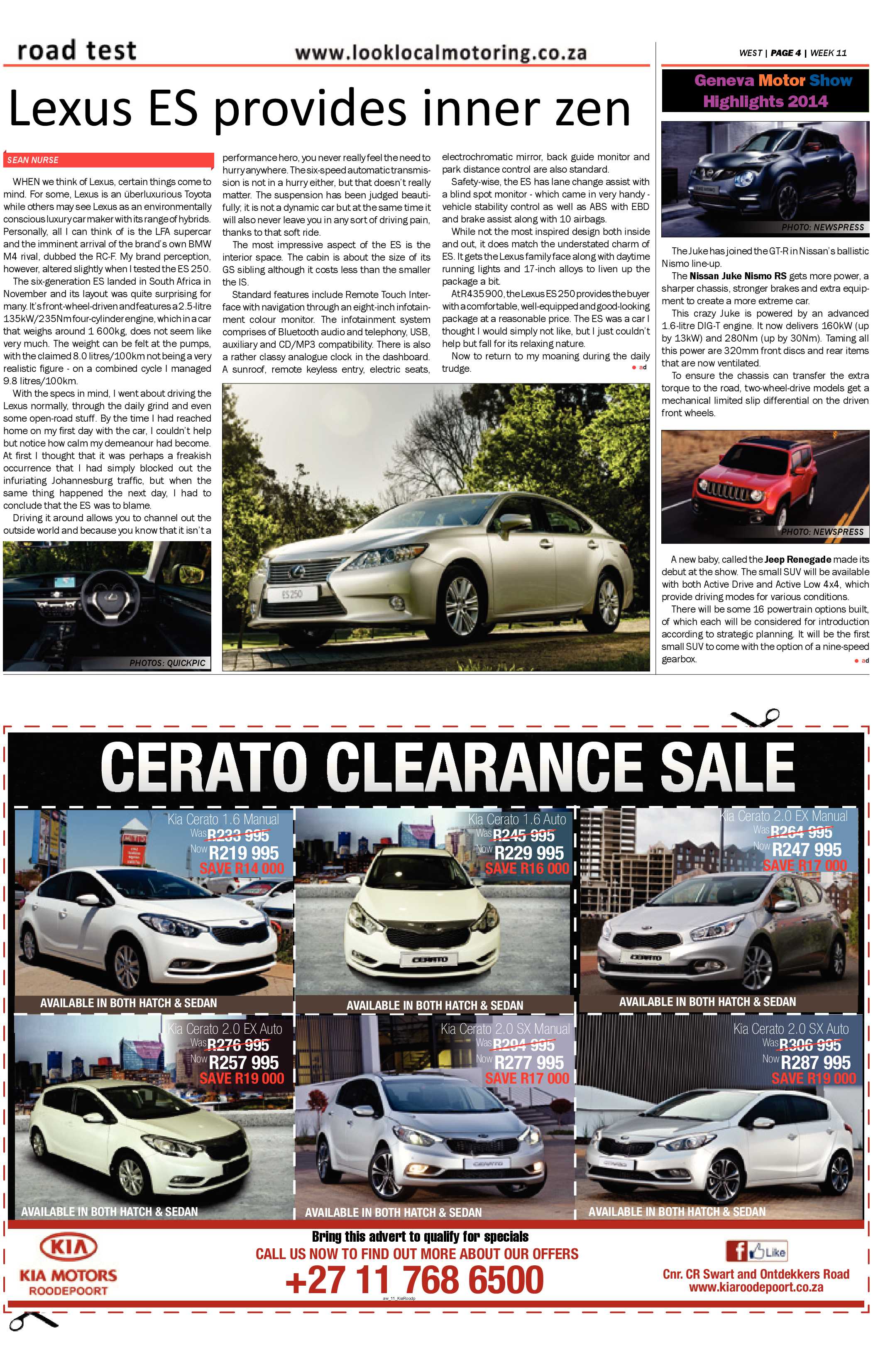 Roodepoort Record 14 March 2014 page 28