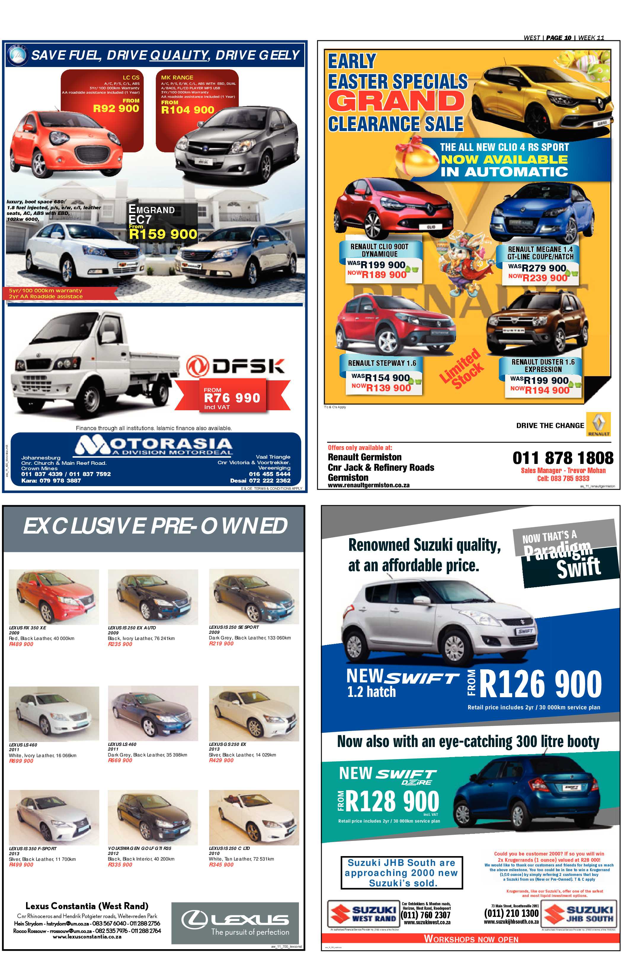 Roodepoort Record 14 March 2014 page 34