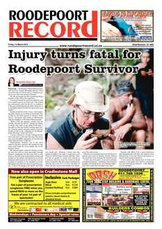 Roodepoort Record 14 March 2014