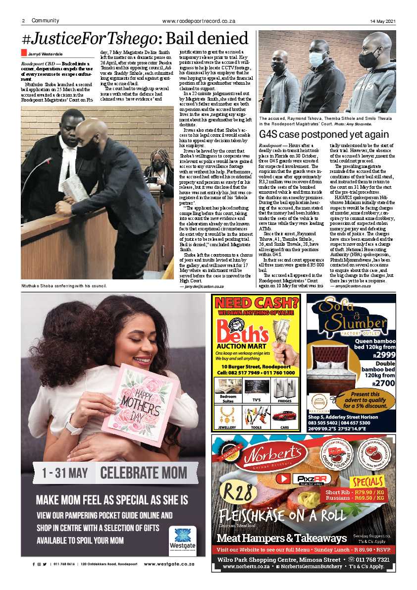 Roodepoort Record 14 May 2021 page 2