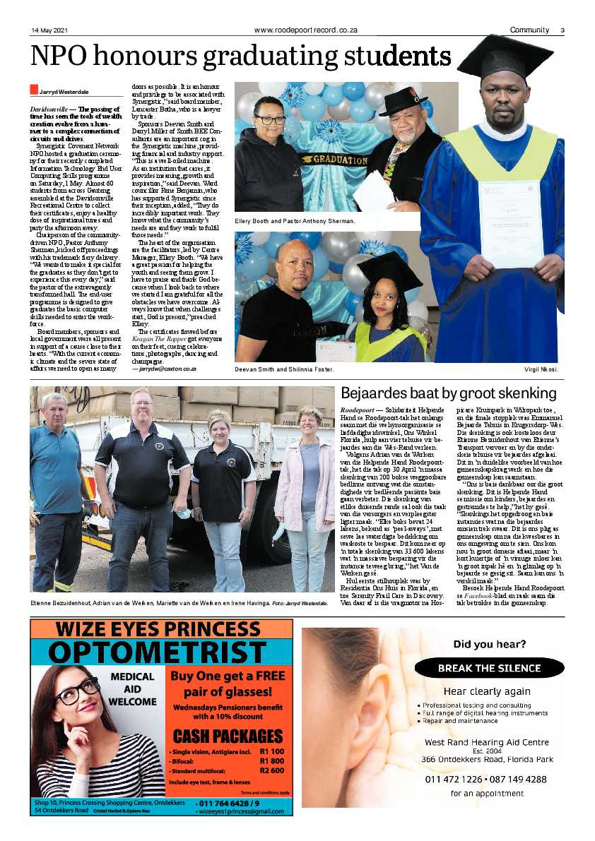 Roodepoort Record 14 May 2021 page 3