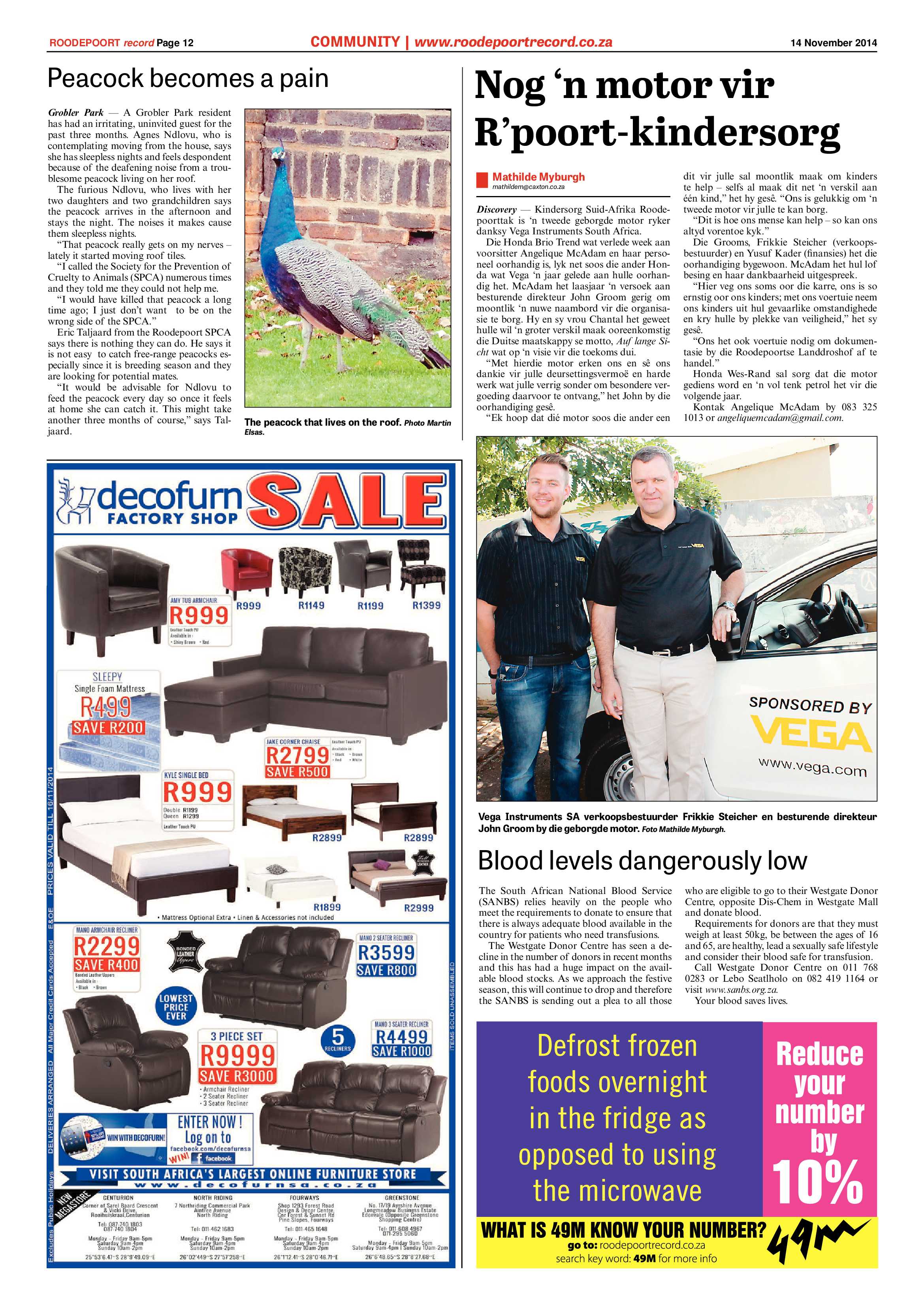 Roodepoort Record 14 November 2014 page 12