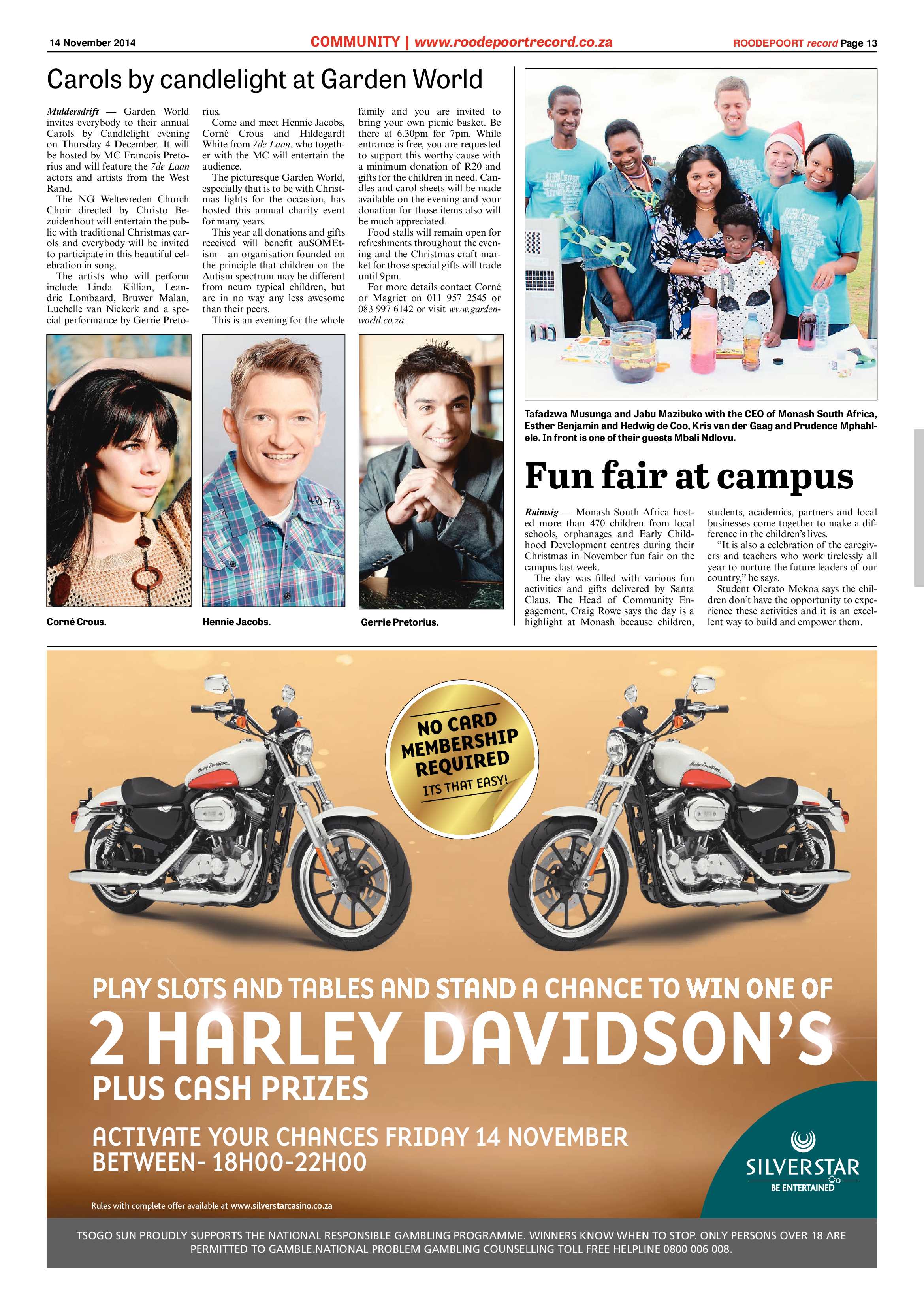 Roodepoort Record 14 November 2014 page 13