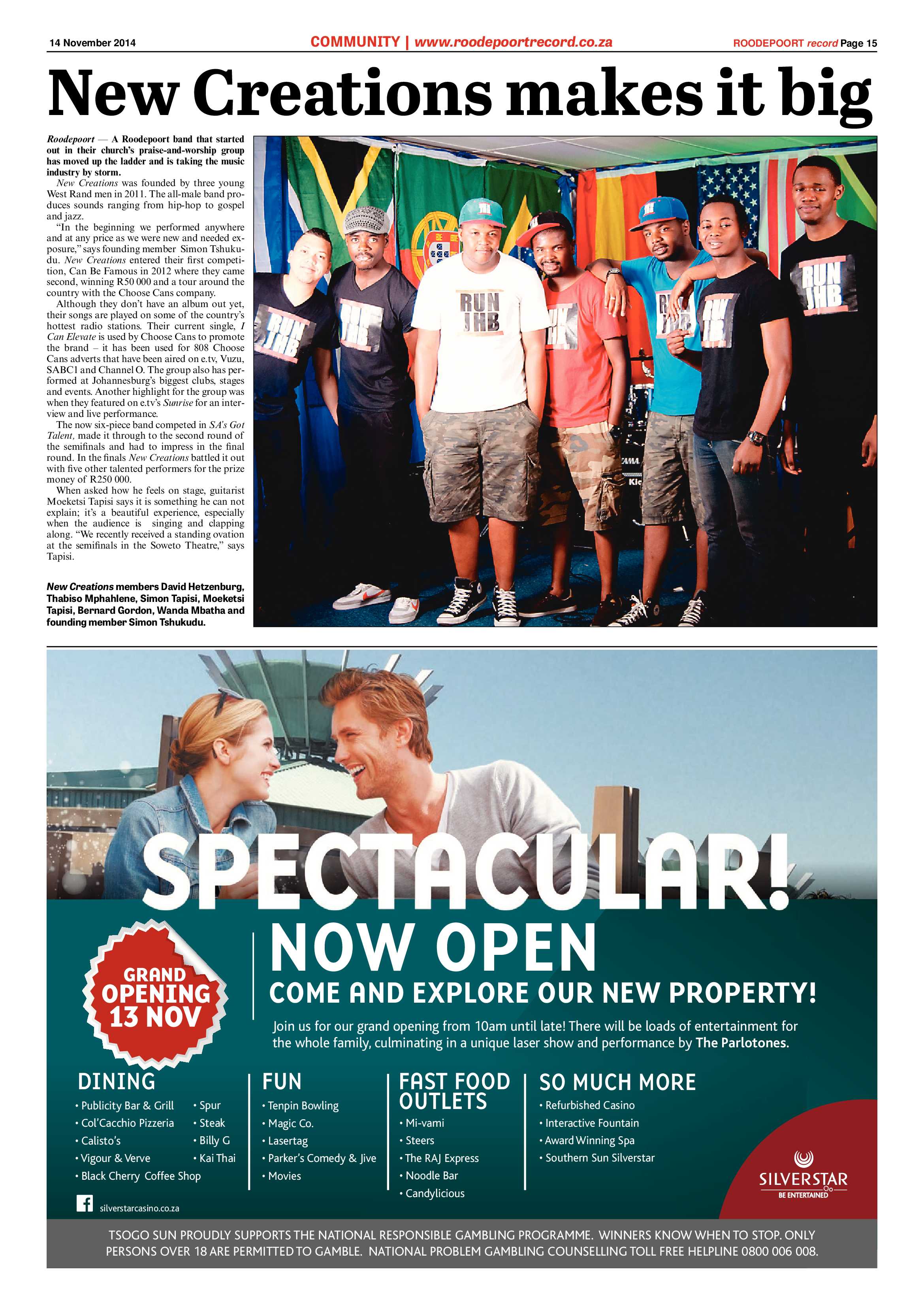 Roodepoort Record 14 November 2014 page 15