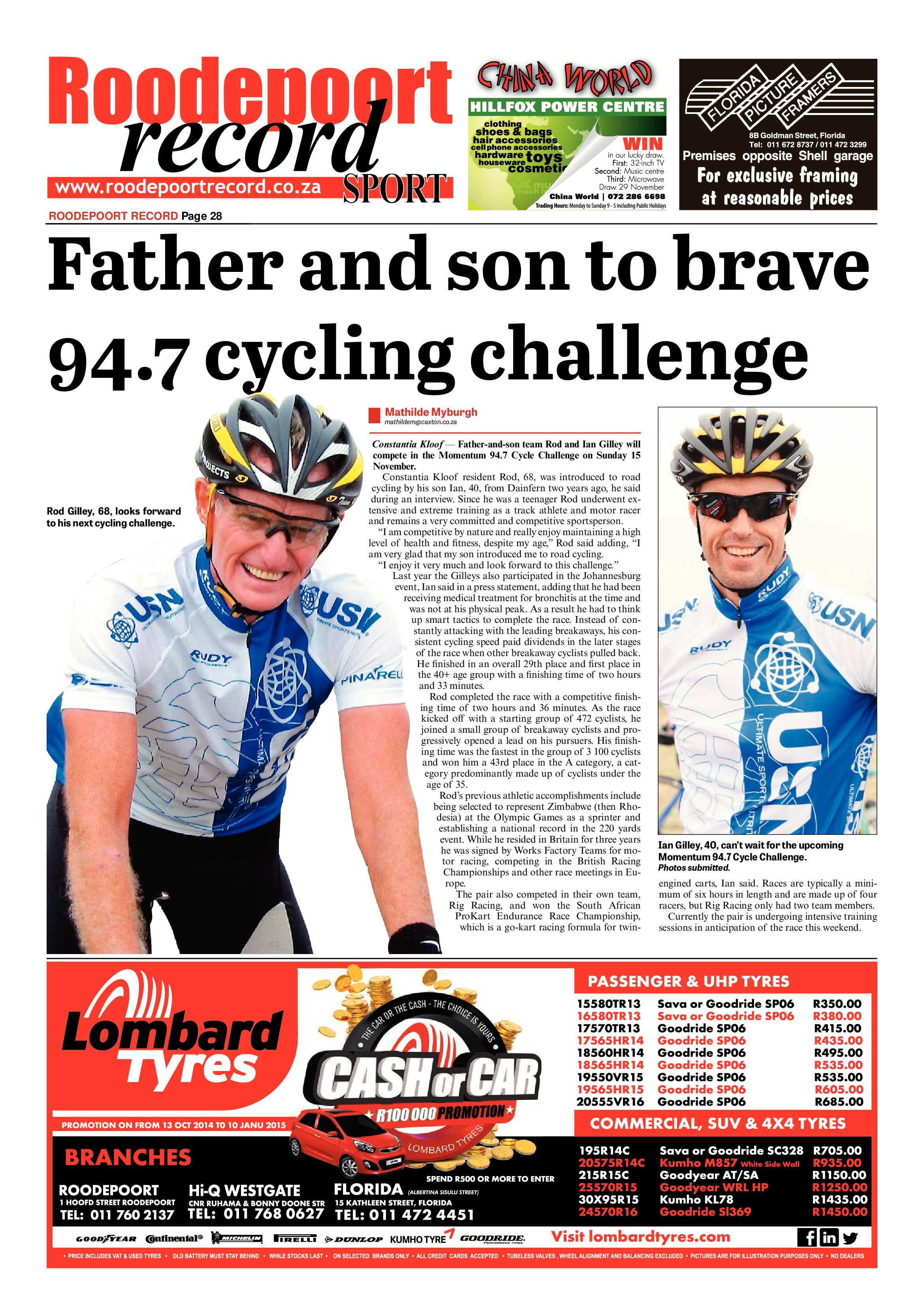 Roodepoort Record 14 November 2014 page 28