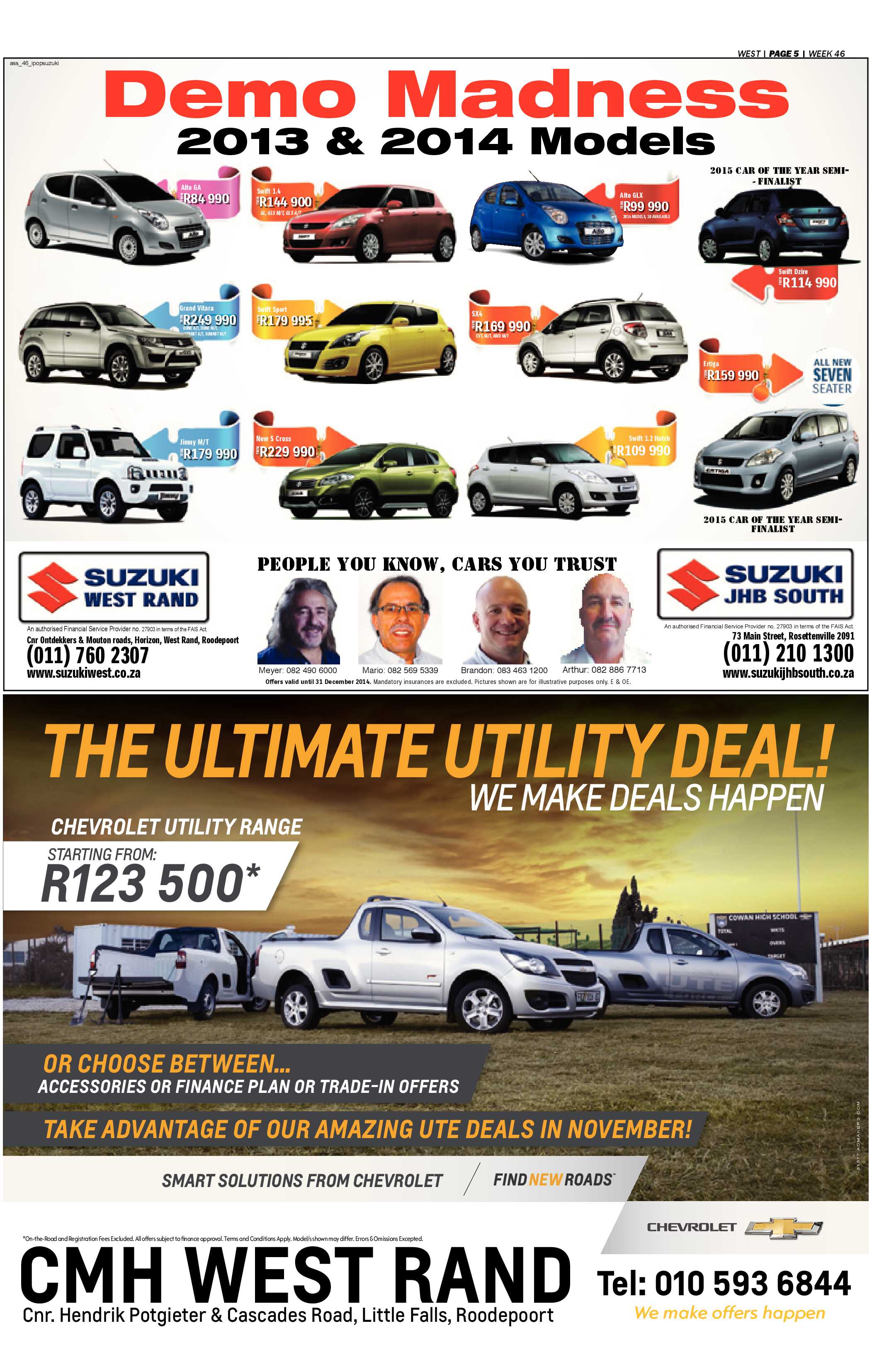 Roodepoort Record 14 November 2014 page 33