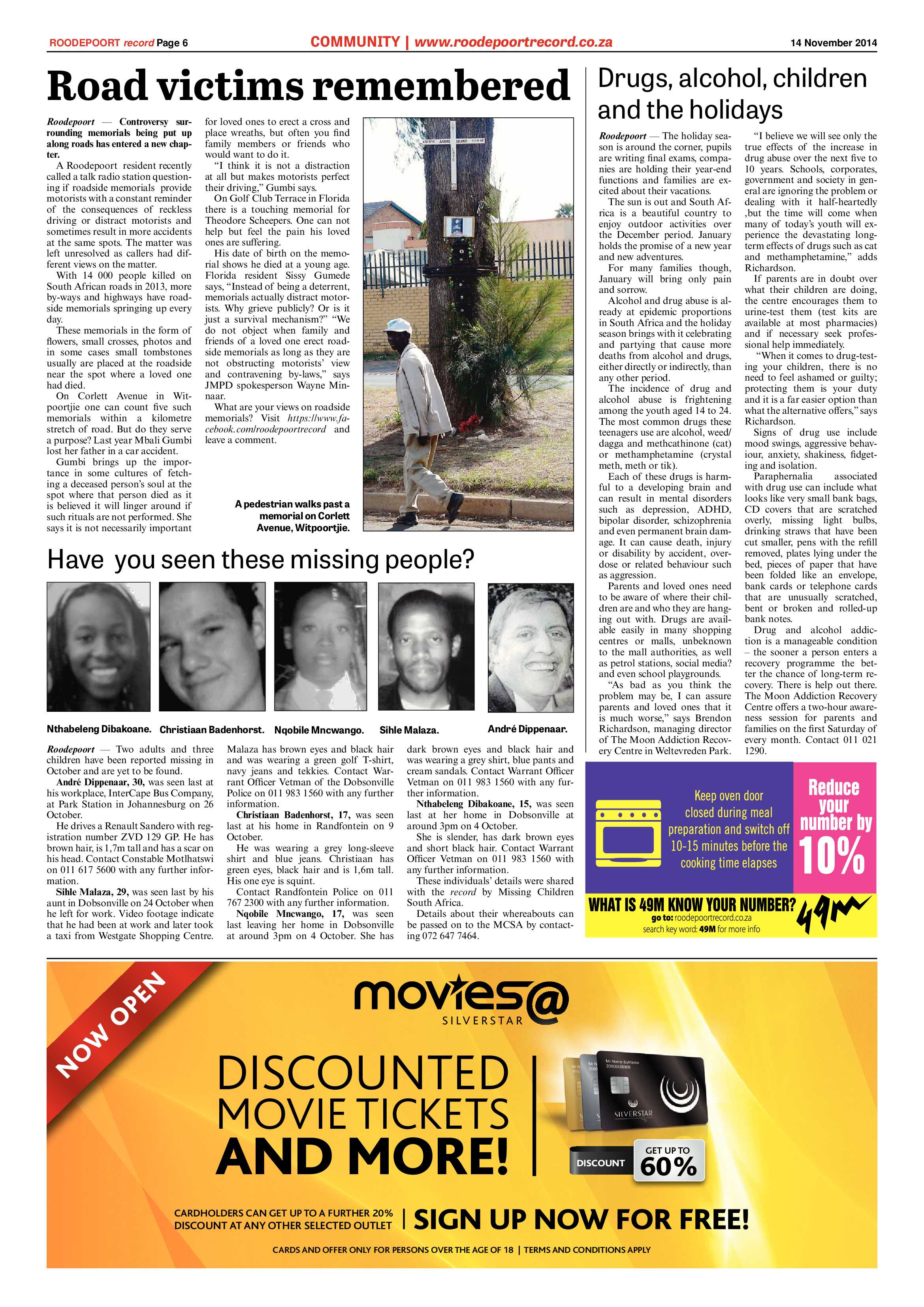 Roodepoort Record 14 November 2014 page 6