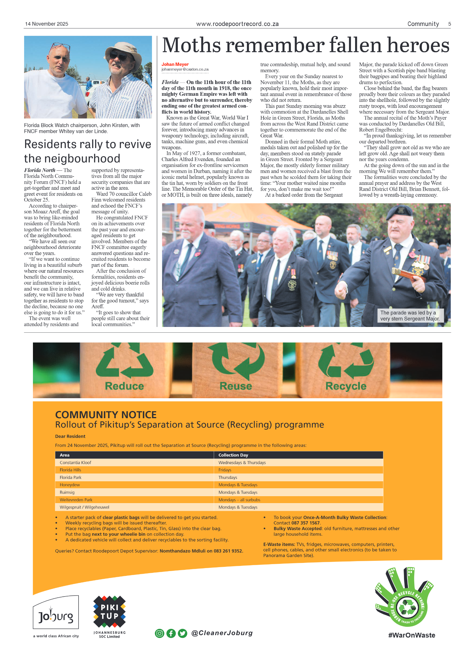 Roodepoort Northsider 14 November 2025 page 5