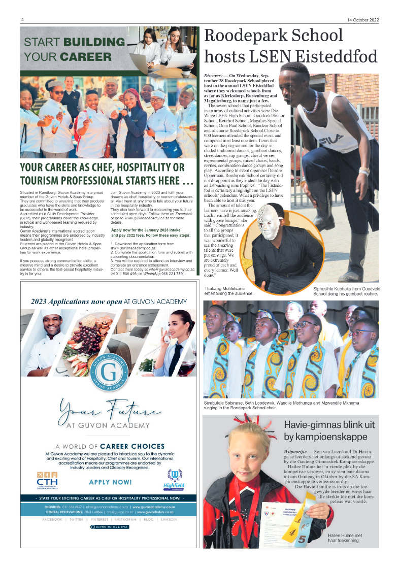 Roodepoort Record 14 October 2022 page 4