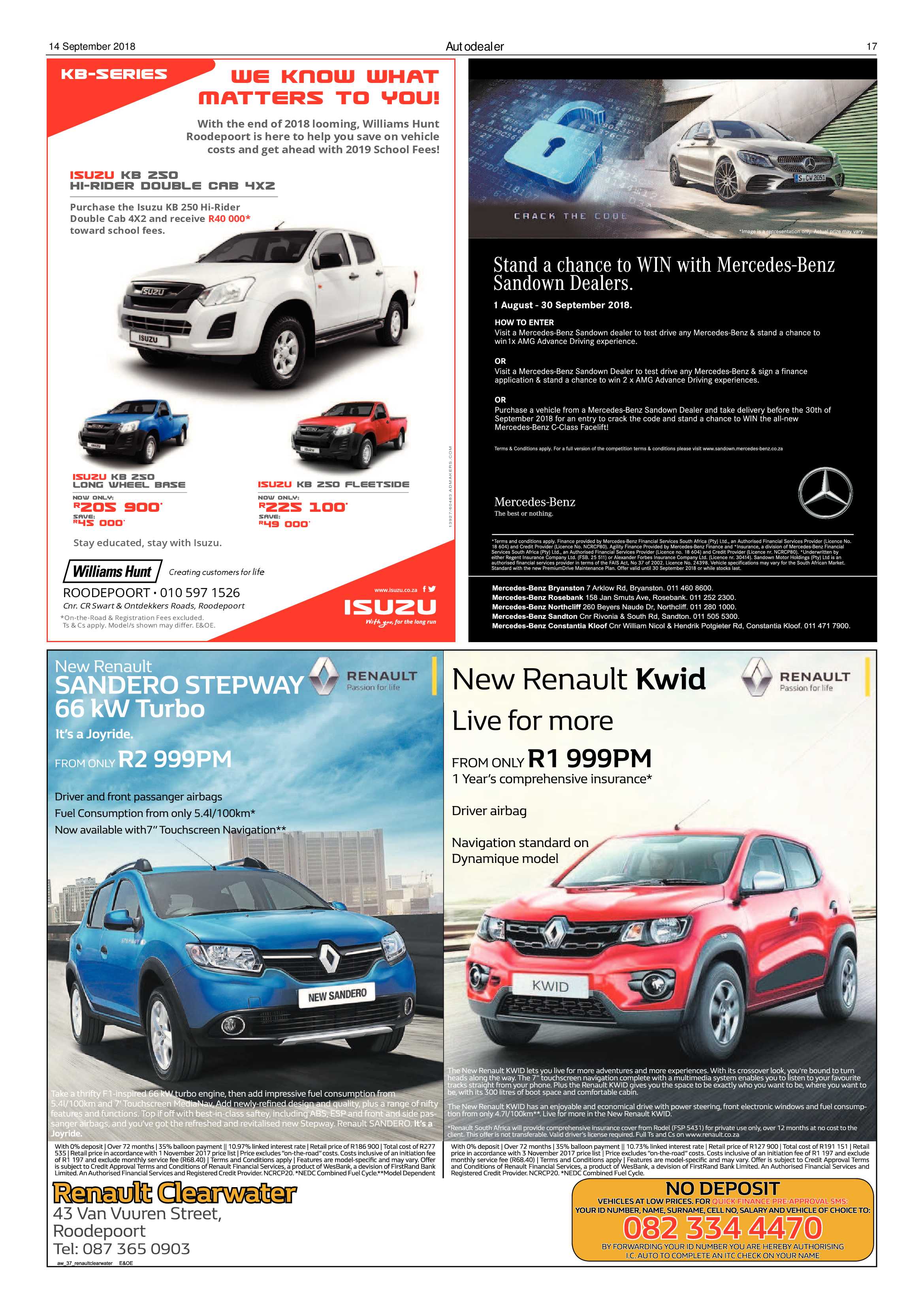 Roodepoort Record 14 September 2018 page 17
