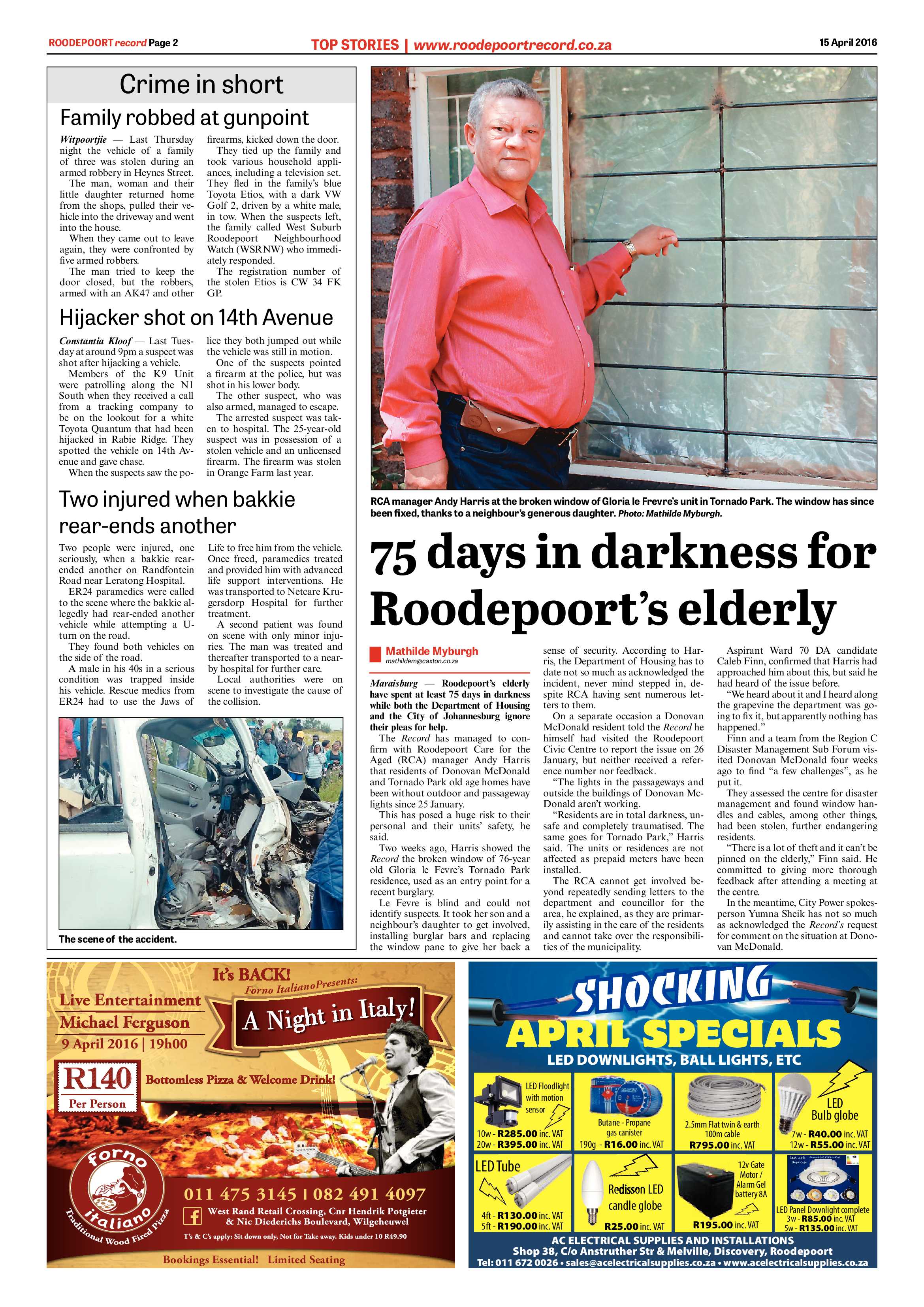 Roodepoort Record 15 April 2016 page 2