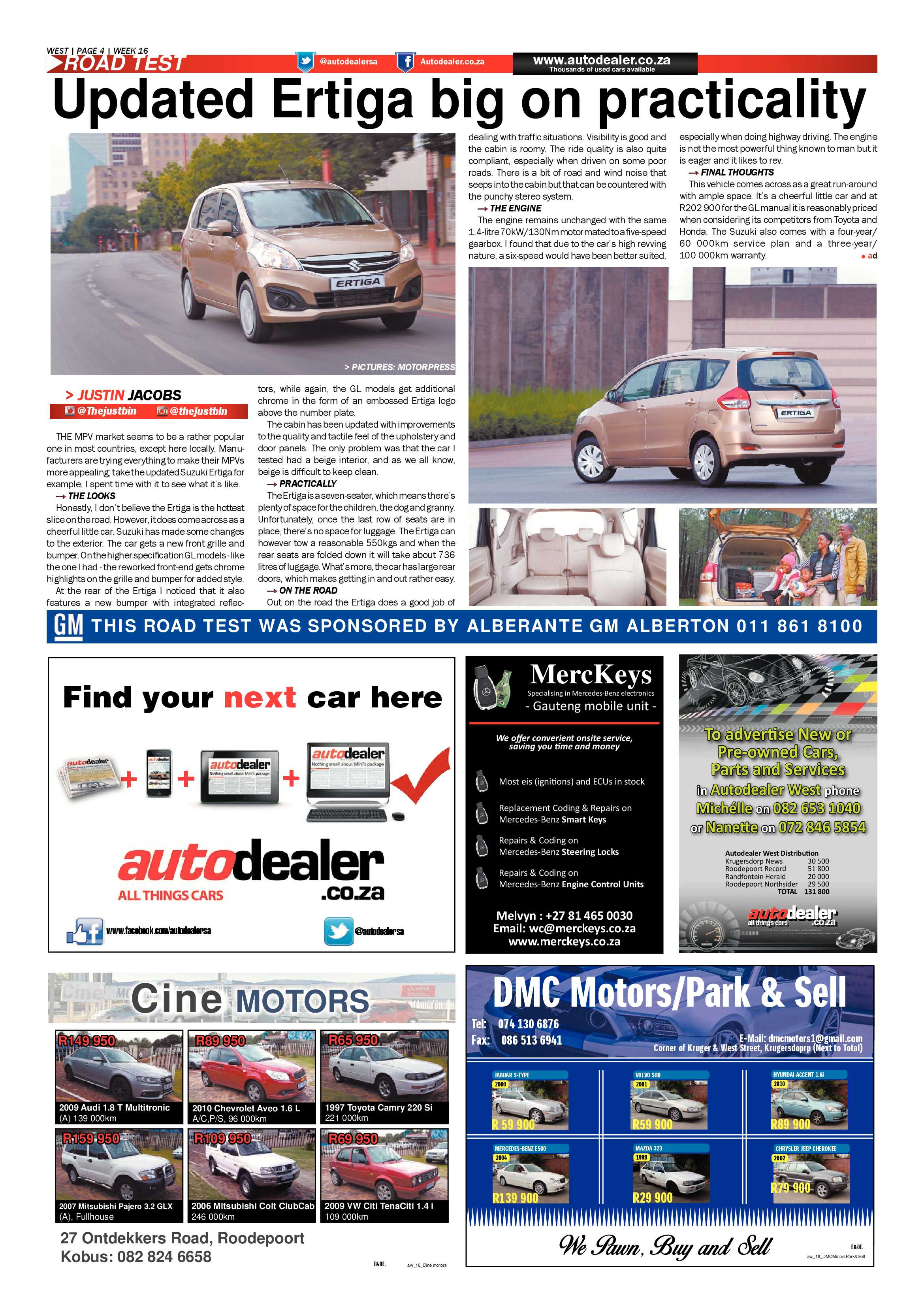 Roodepoort Record 15 April 2016 page 28