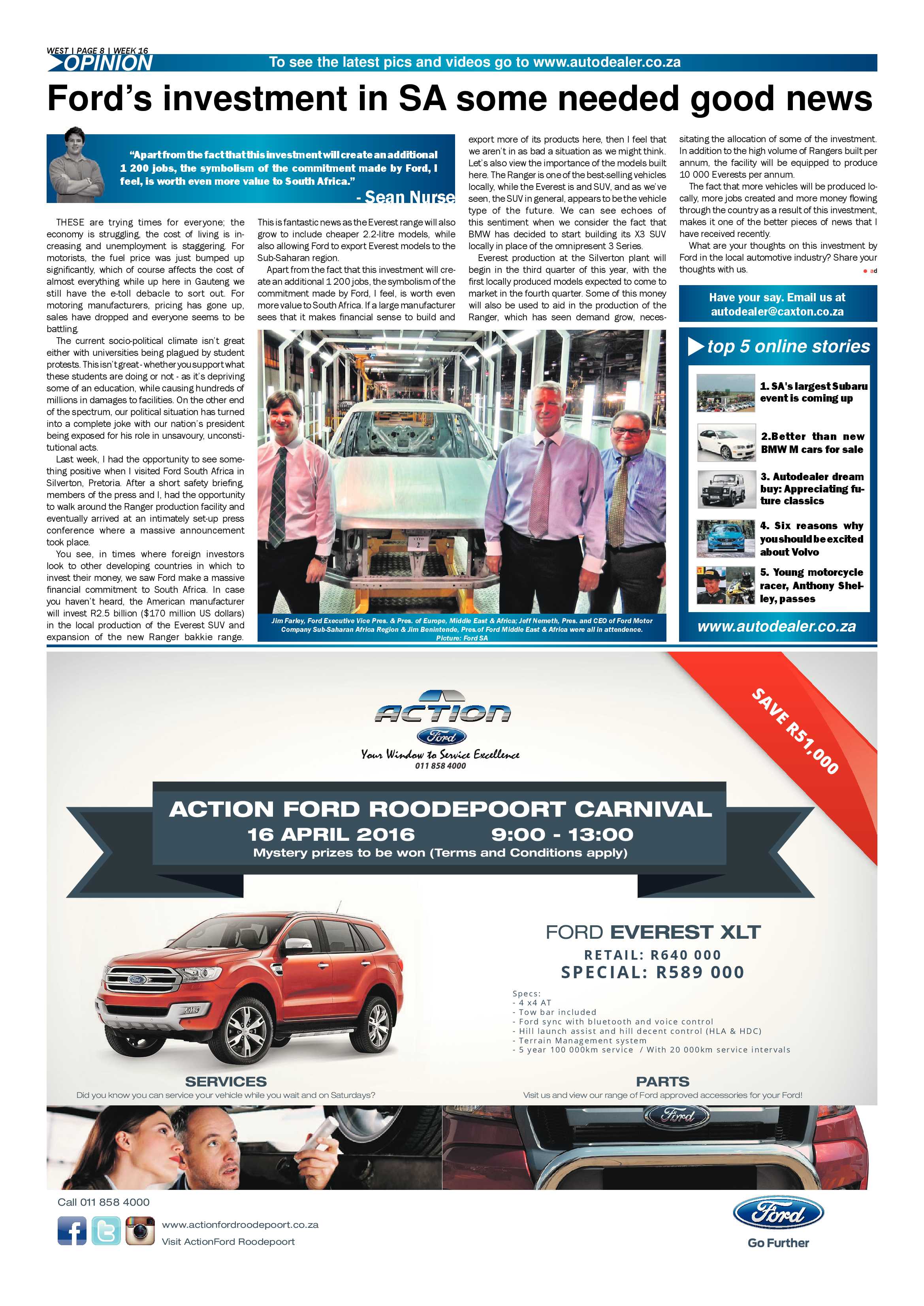 Roodepoort Record 15 April 2016 page 32