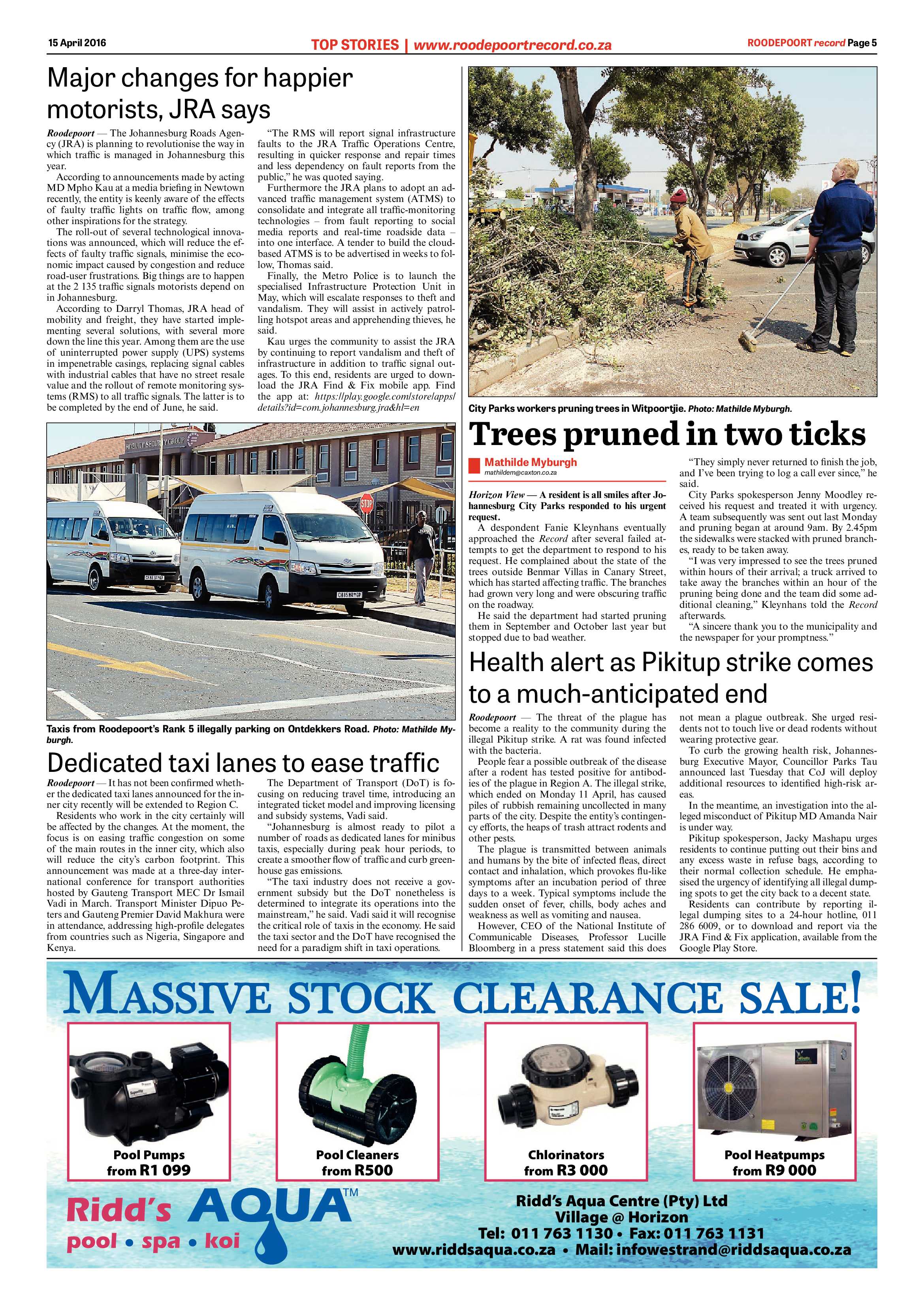 Roodepoort Record 15 April 2016 page 5