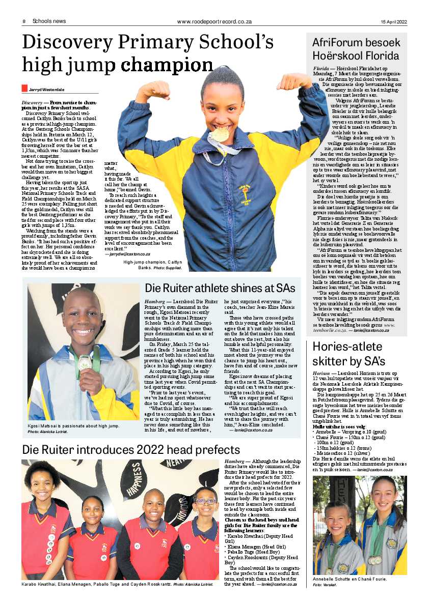 Roodepoort Record 15 April 2022 page 8