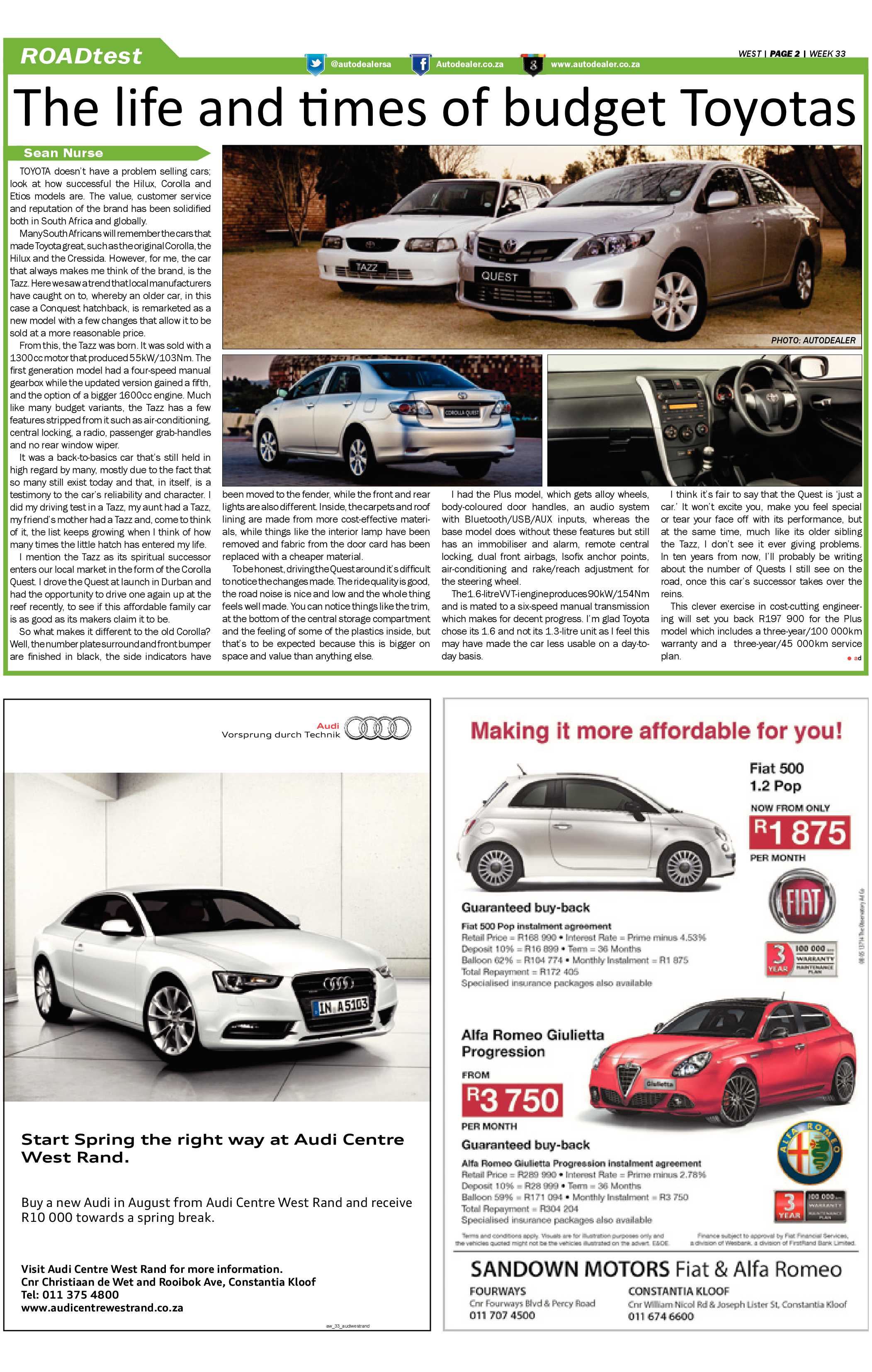 Roodepoort Record 15 August 2014 page 26