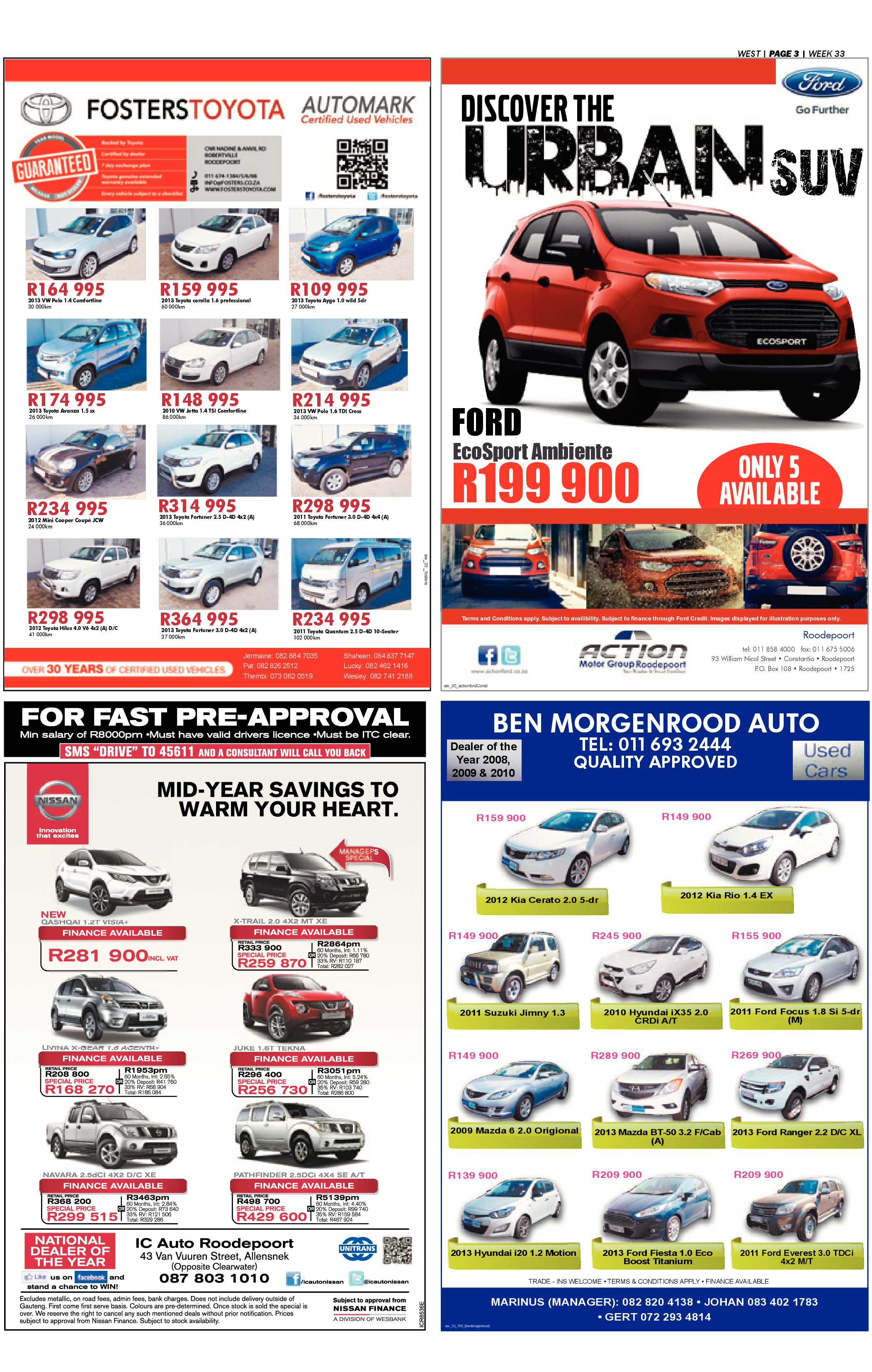 Roodepoort Record 15 August 2014 page 27