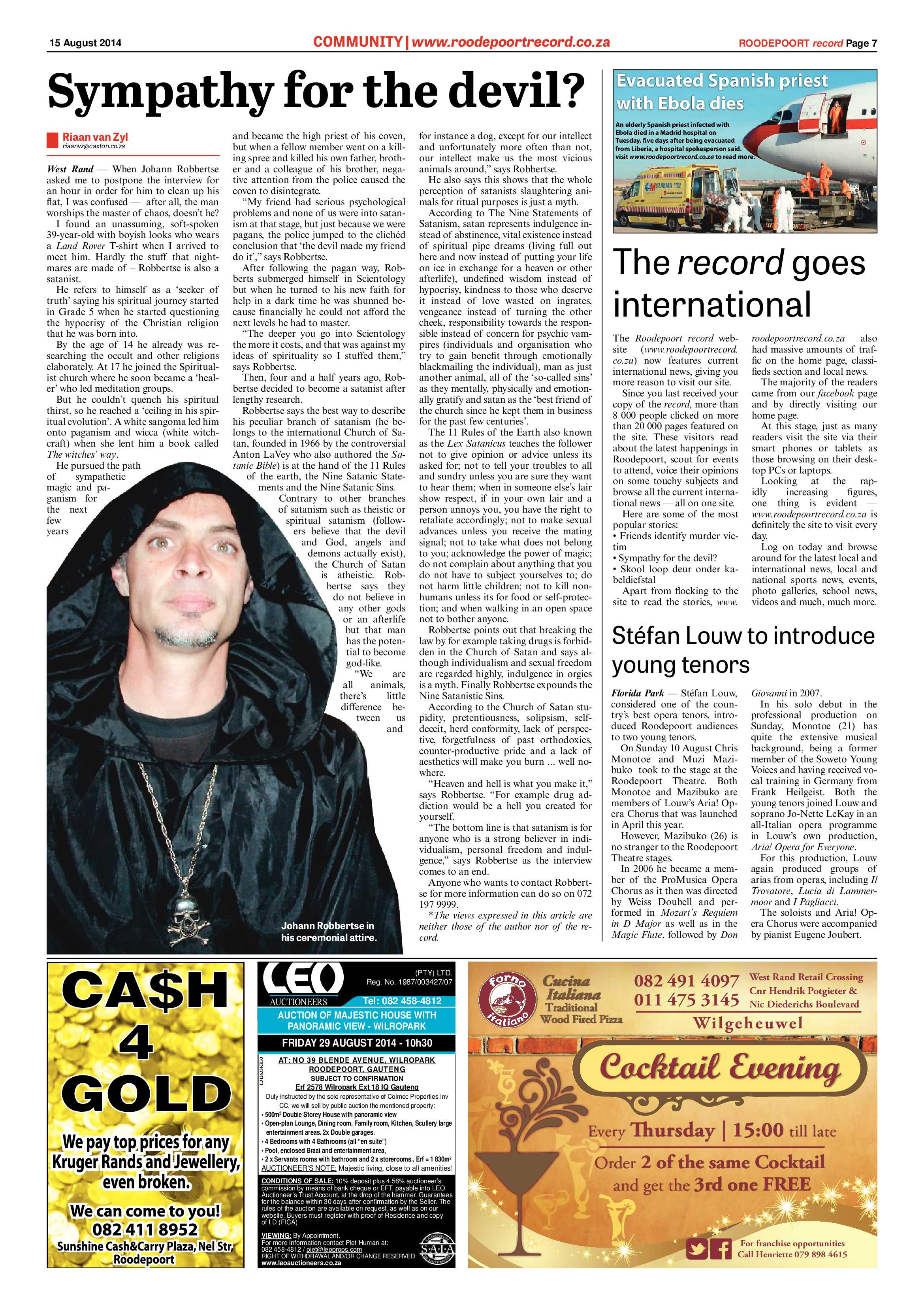 Roodepoort Record 15 August 2014 page 7