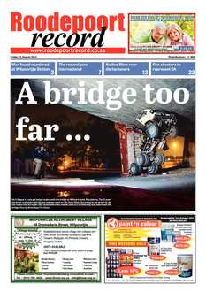 Roodepoort Record 15 August 2014