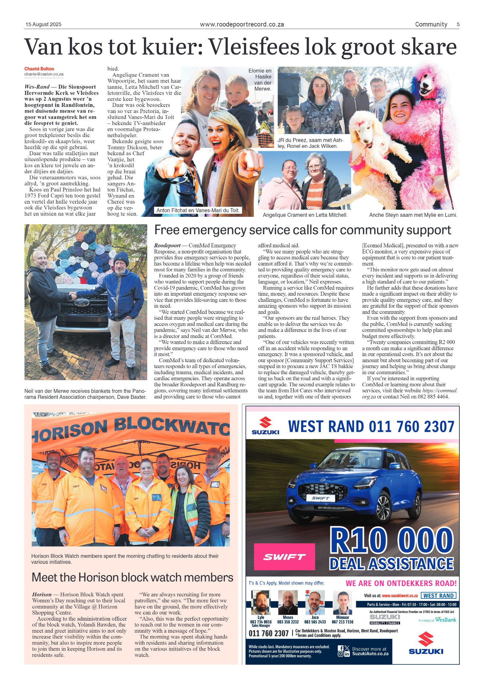 Roodepoort Record 15 August 2025 page 5