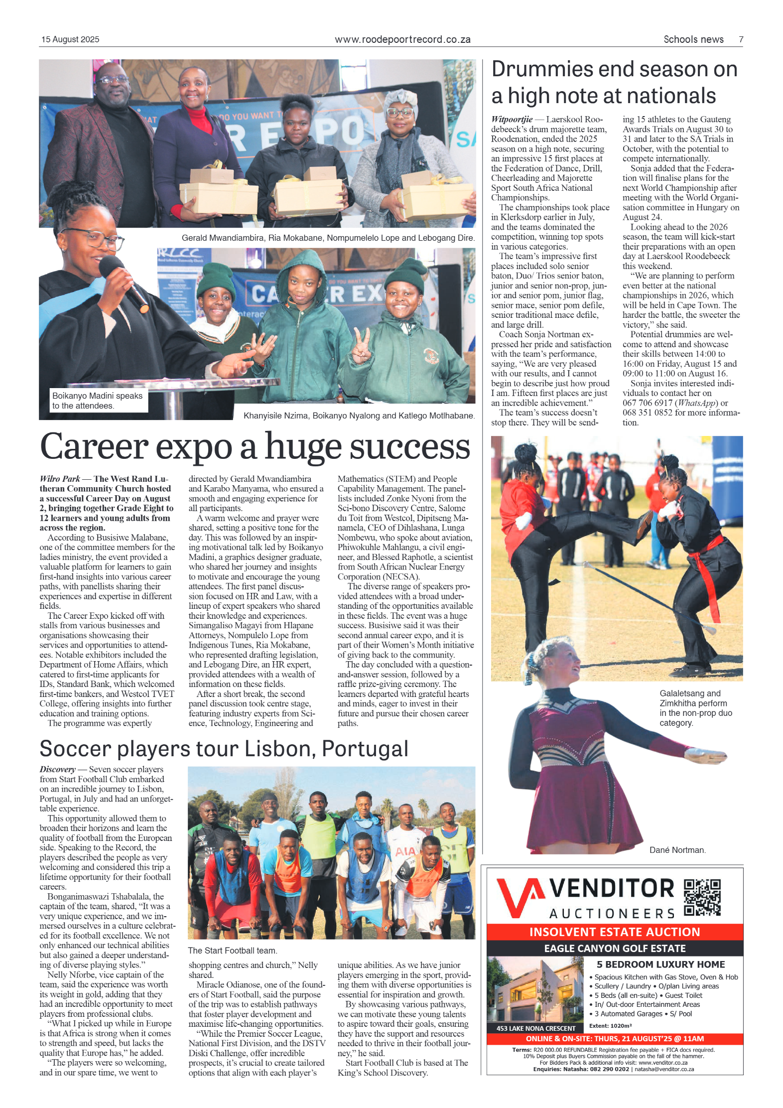 Roodepoort Record 15 August 2025 page 7
