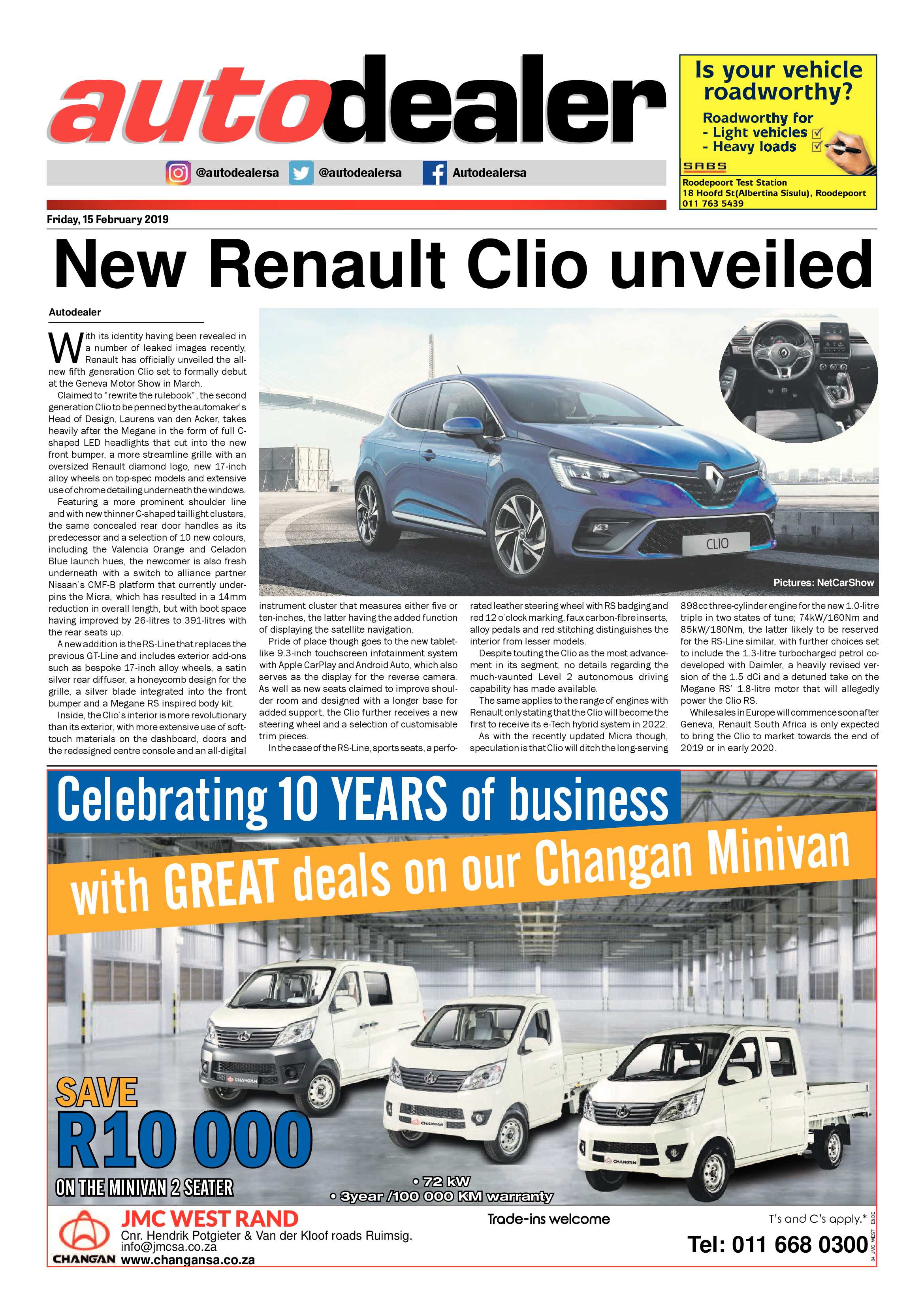 Roodepoort Record 15 February 2019 page 17