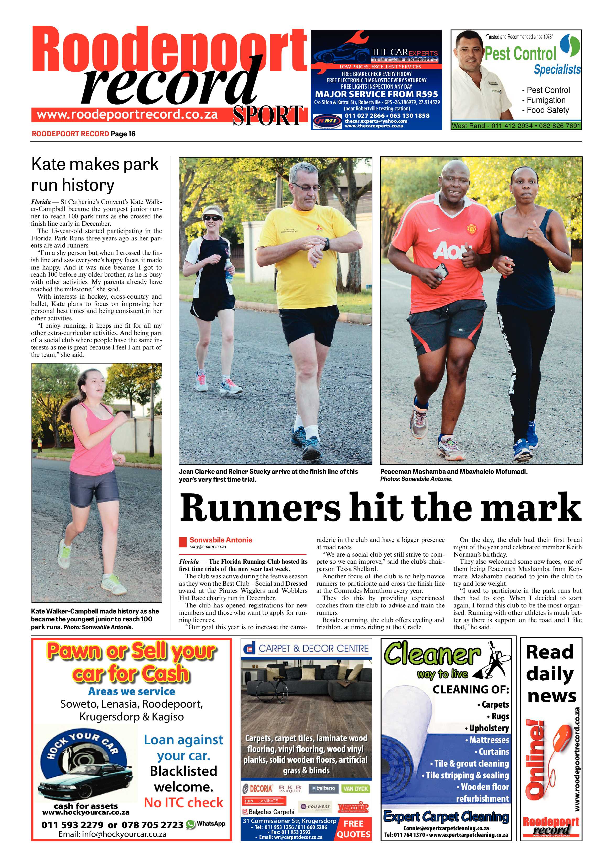 Roodepoort Record 15 January 2016 page 16