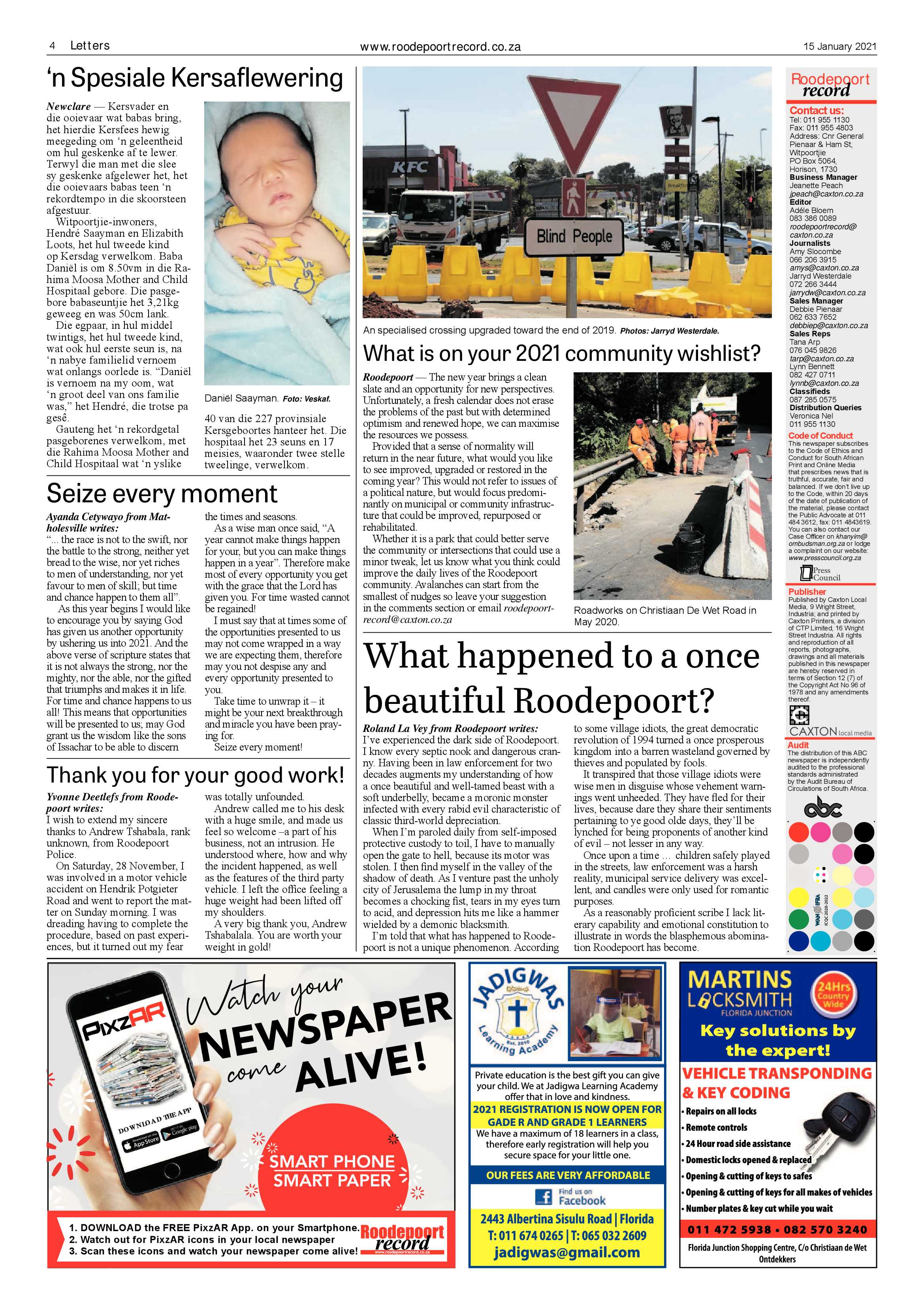Roodepoort Record 15 January 2021 page 4