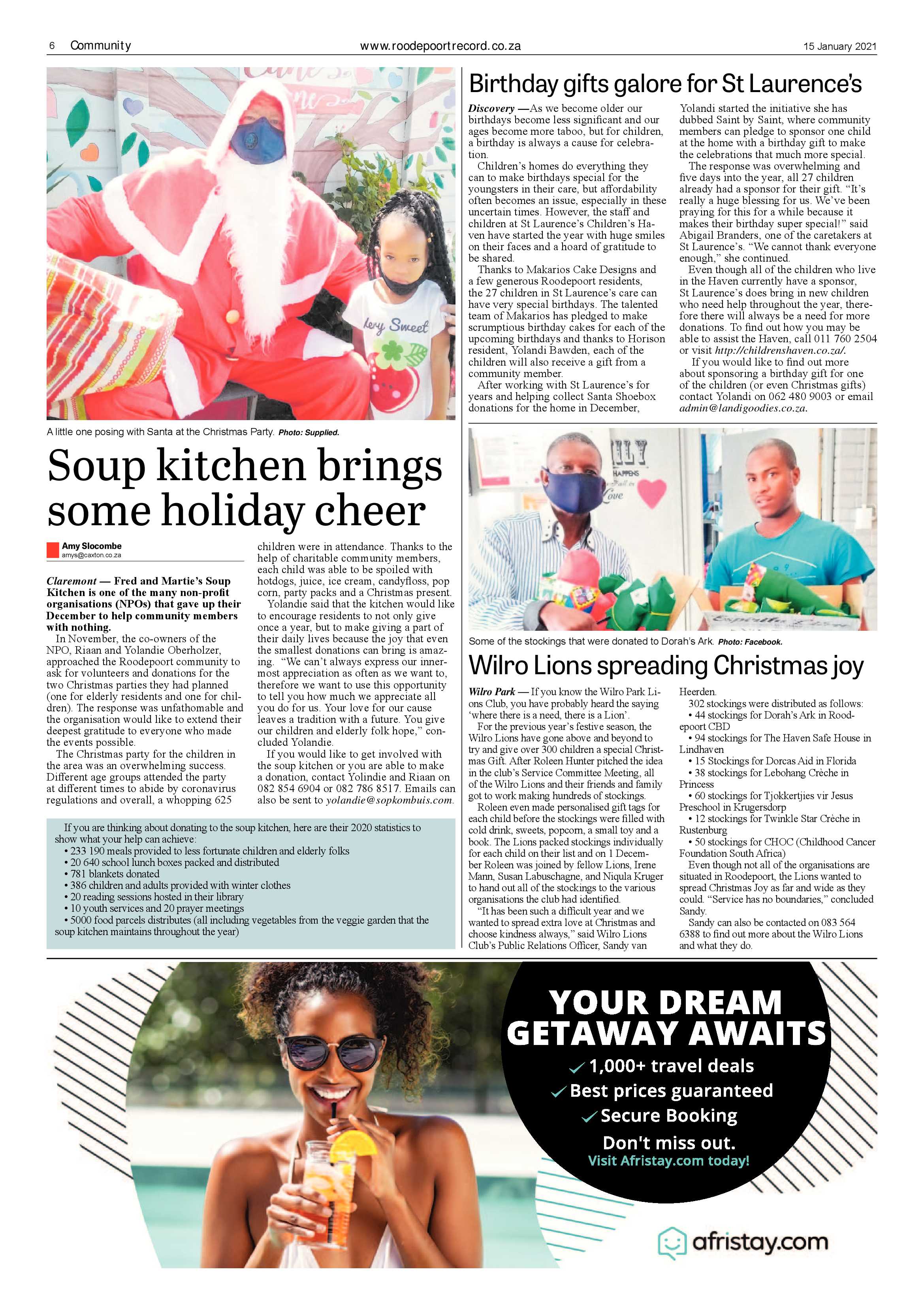 Roodepoort Record 15 January 2021 page 6