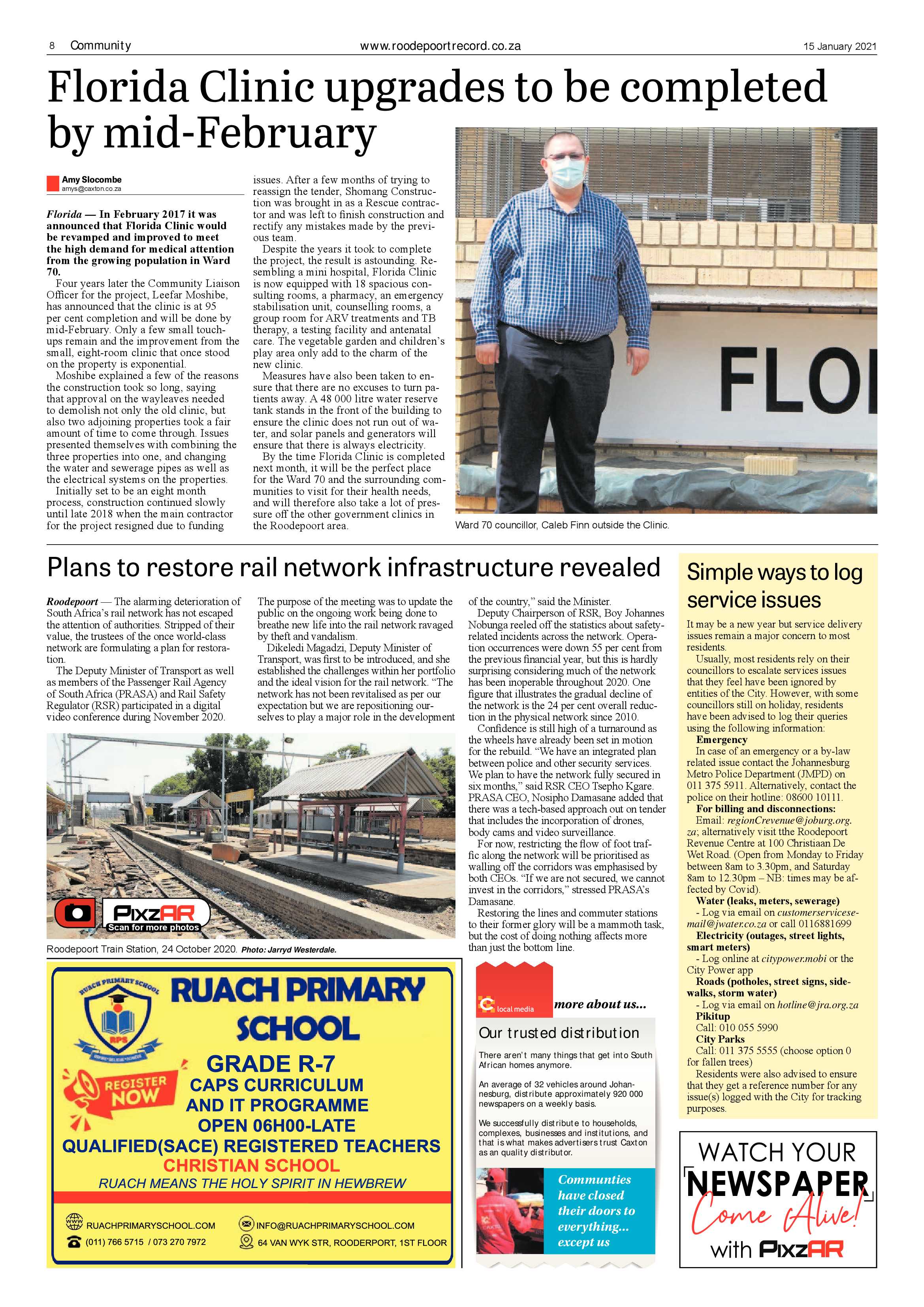 Roodepoort Record 15 January 2021 page 8