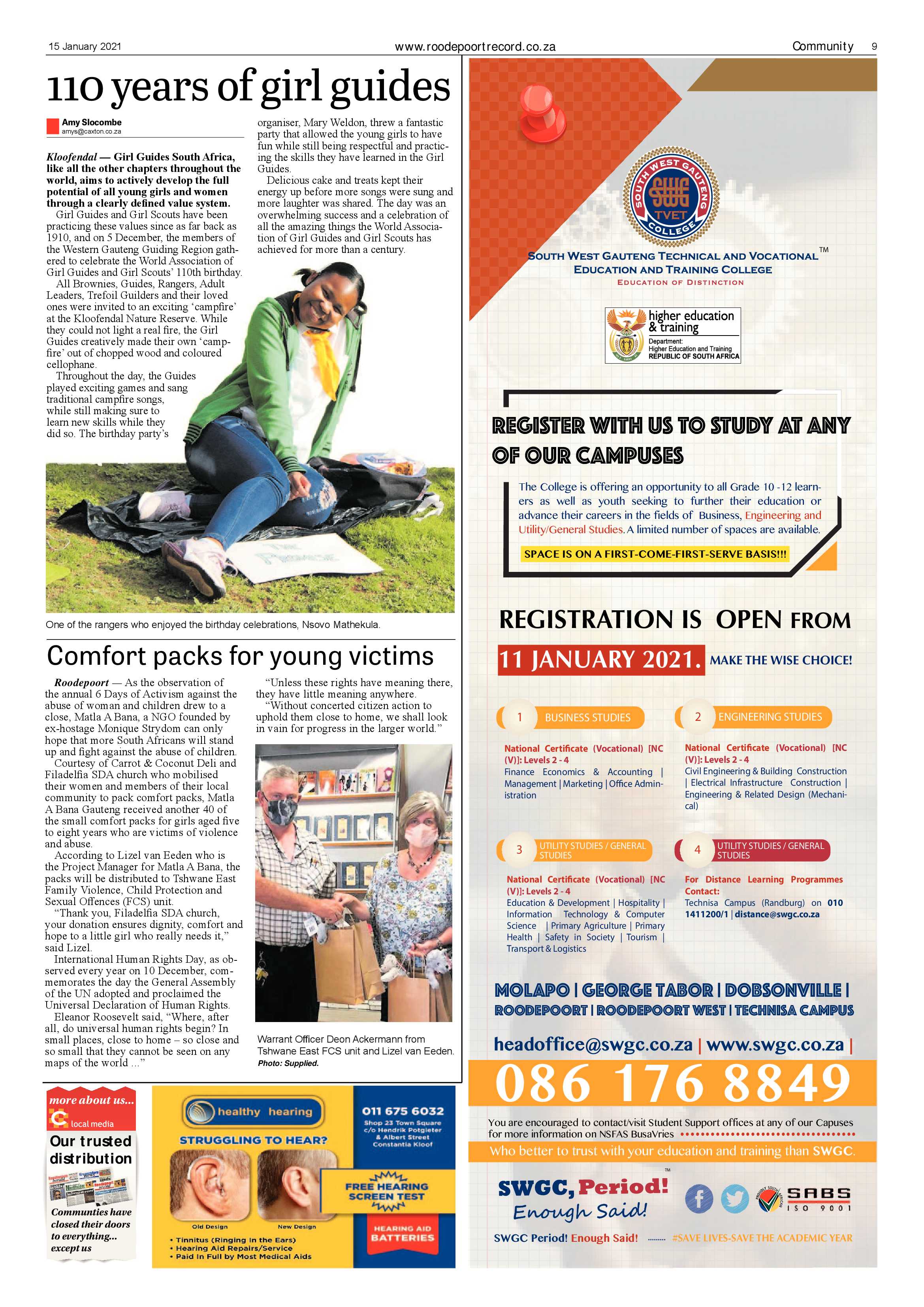 Roodepoort Record 15 January 2021 page 9