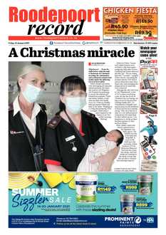 Roodepoort Record 15 January 2021