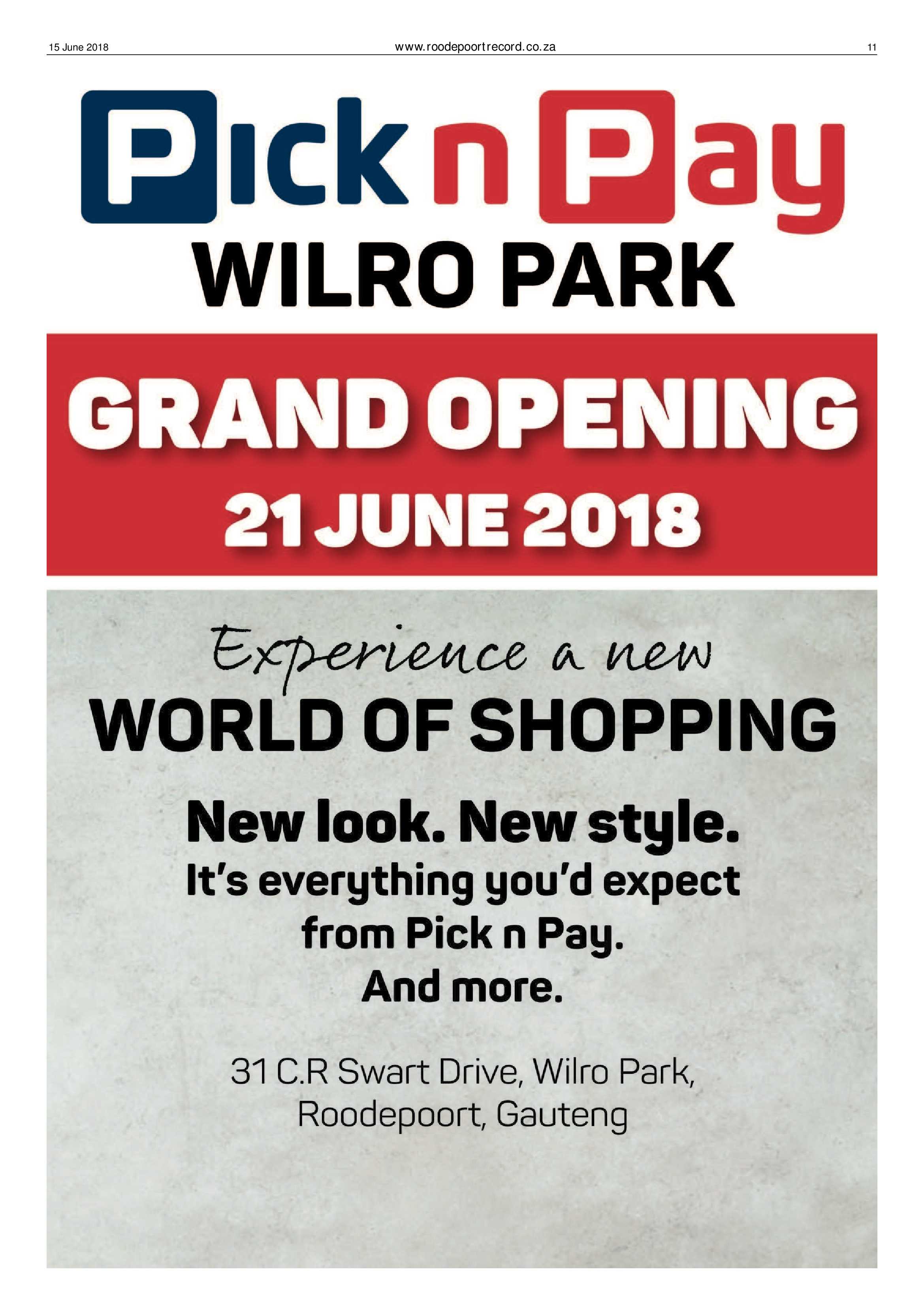 Roodepoort Record 15 June 2018 page 11