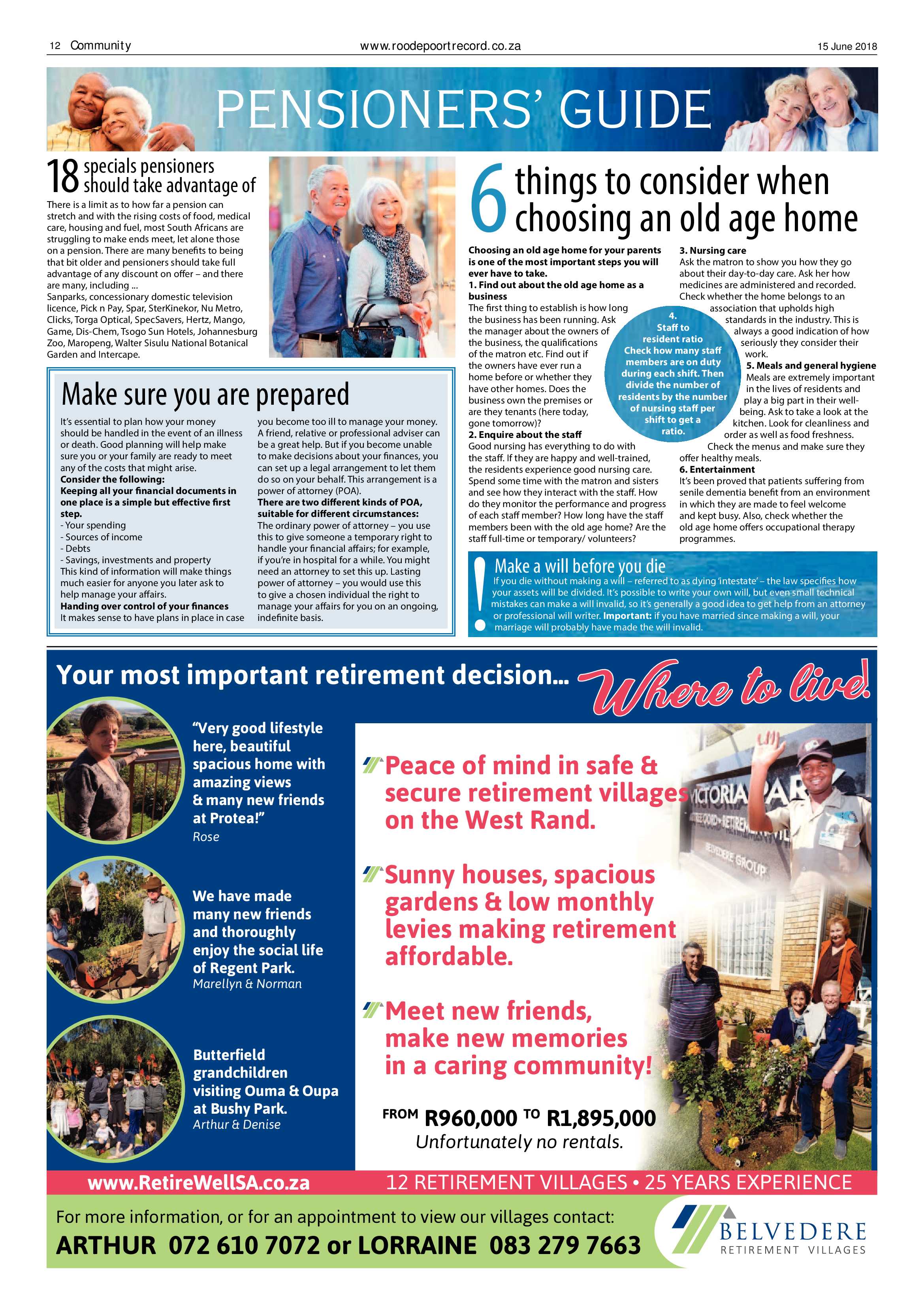 Roodepoort Record 15 June 2018 page 12