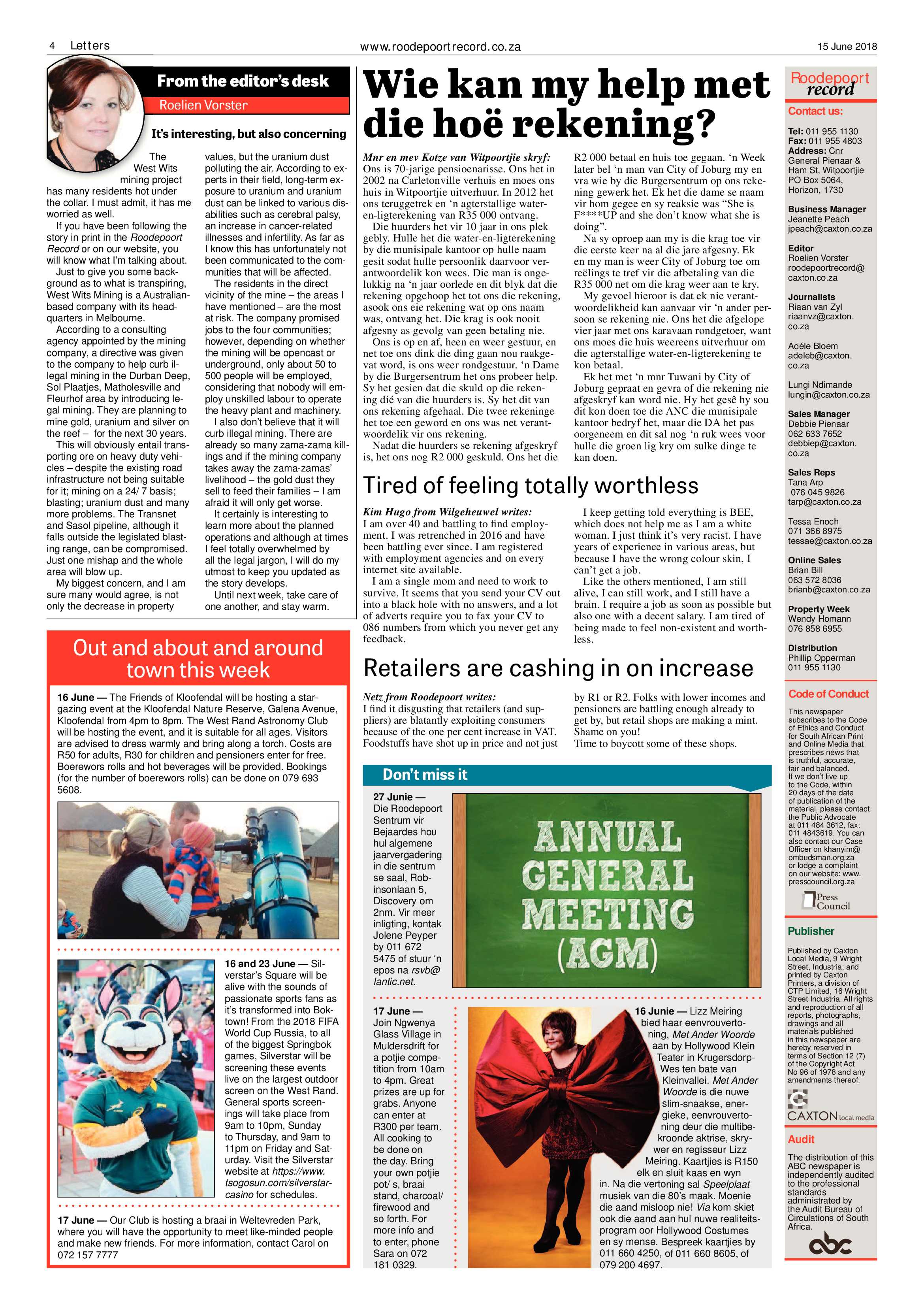 Roodepoort Record 15 June 2018 page 4