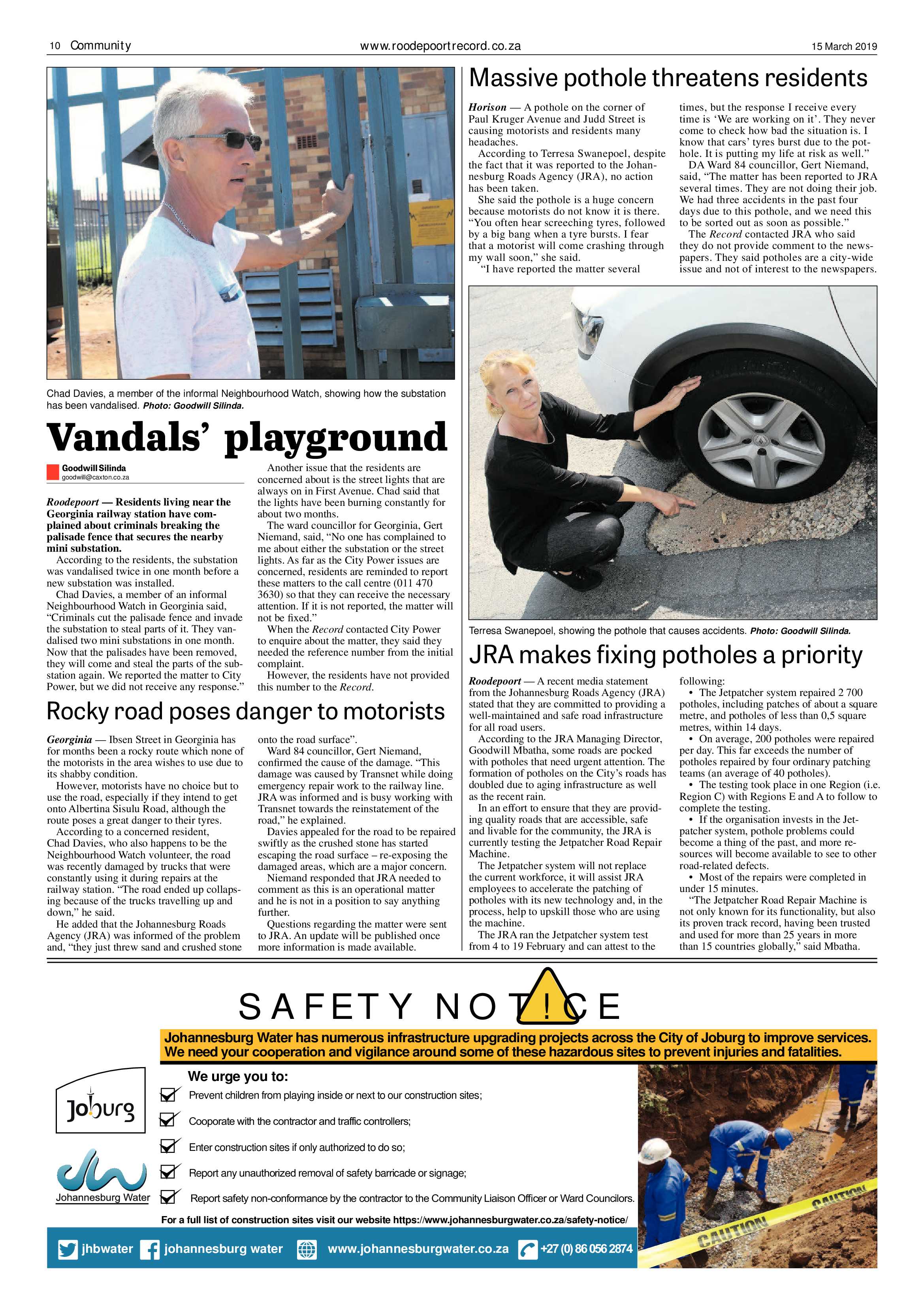 Roodepoort Record 15 March 2019 page 10