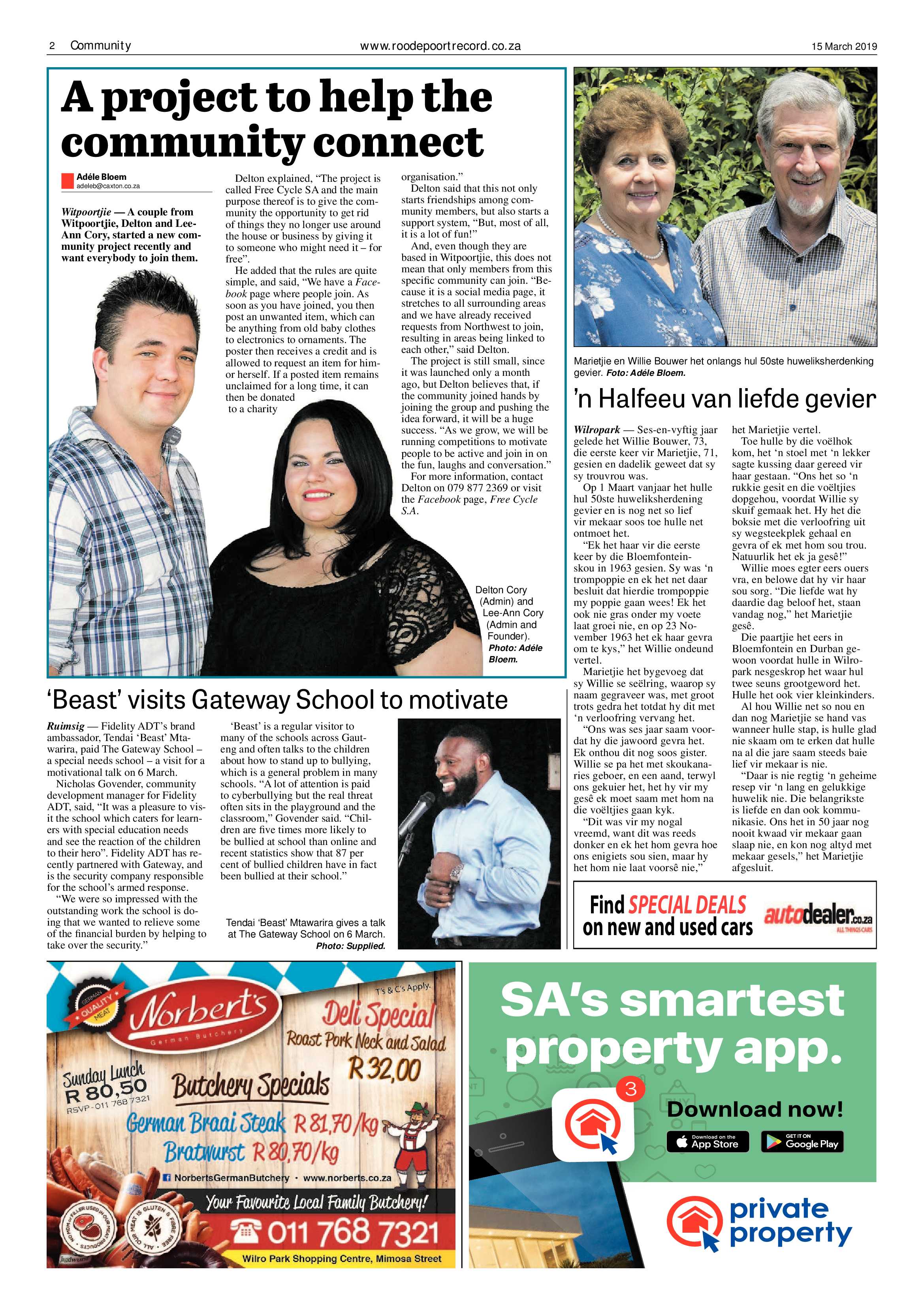 Roodepoort Record 15 March 2019 page 2