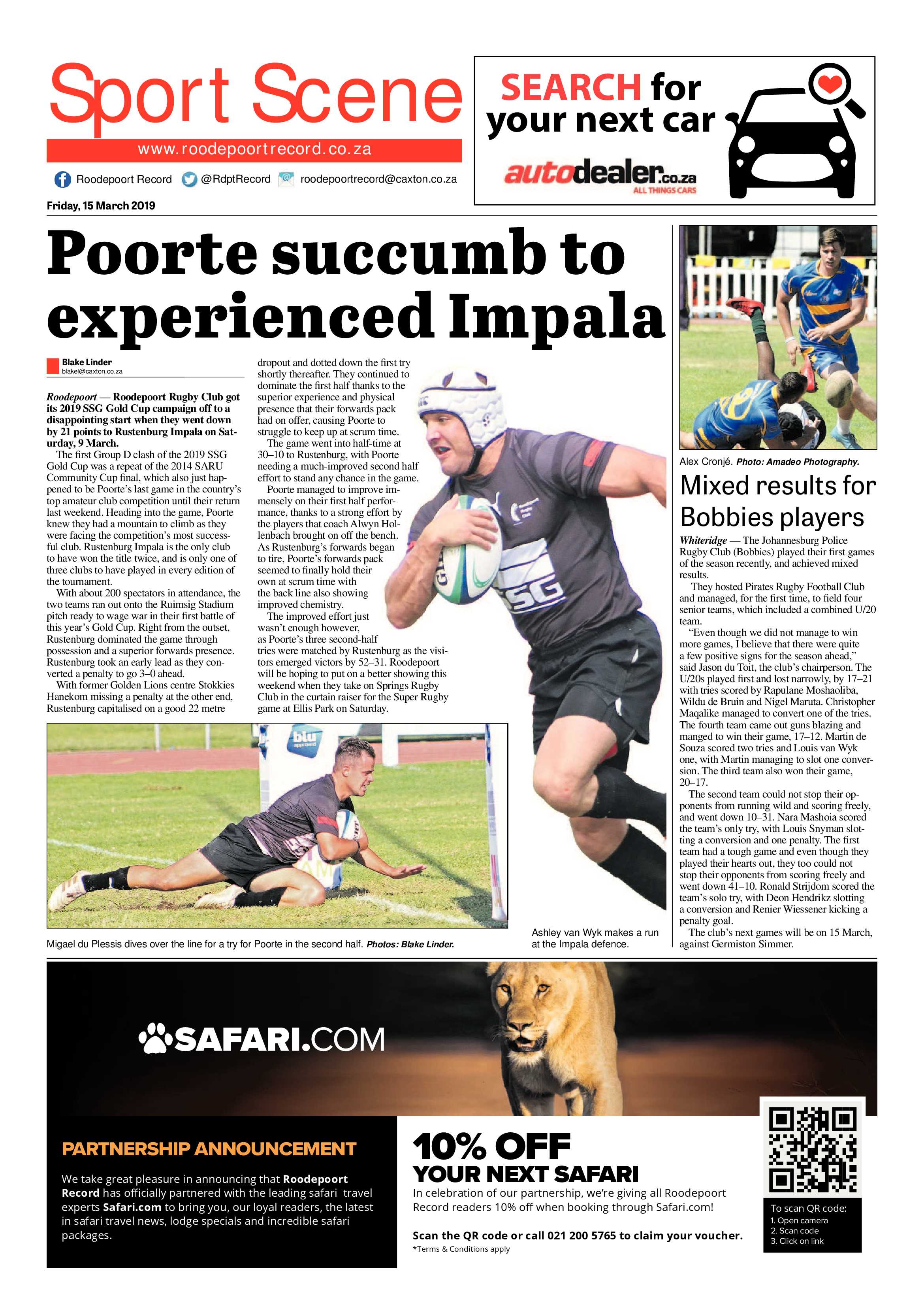 Roodepoort Record 15 March 2019 page 20